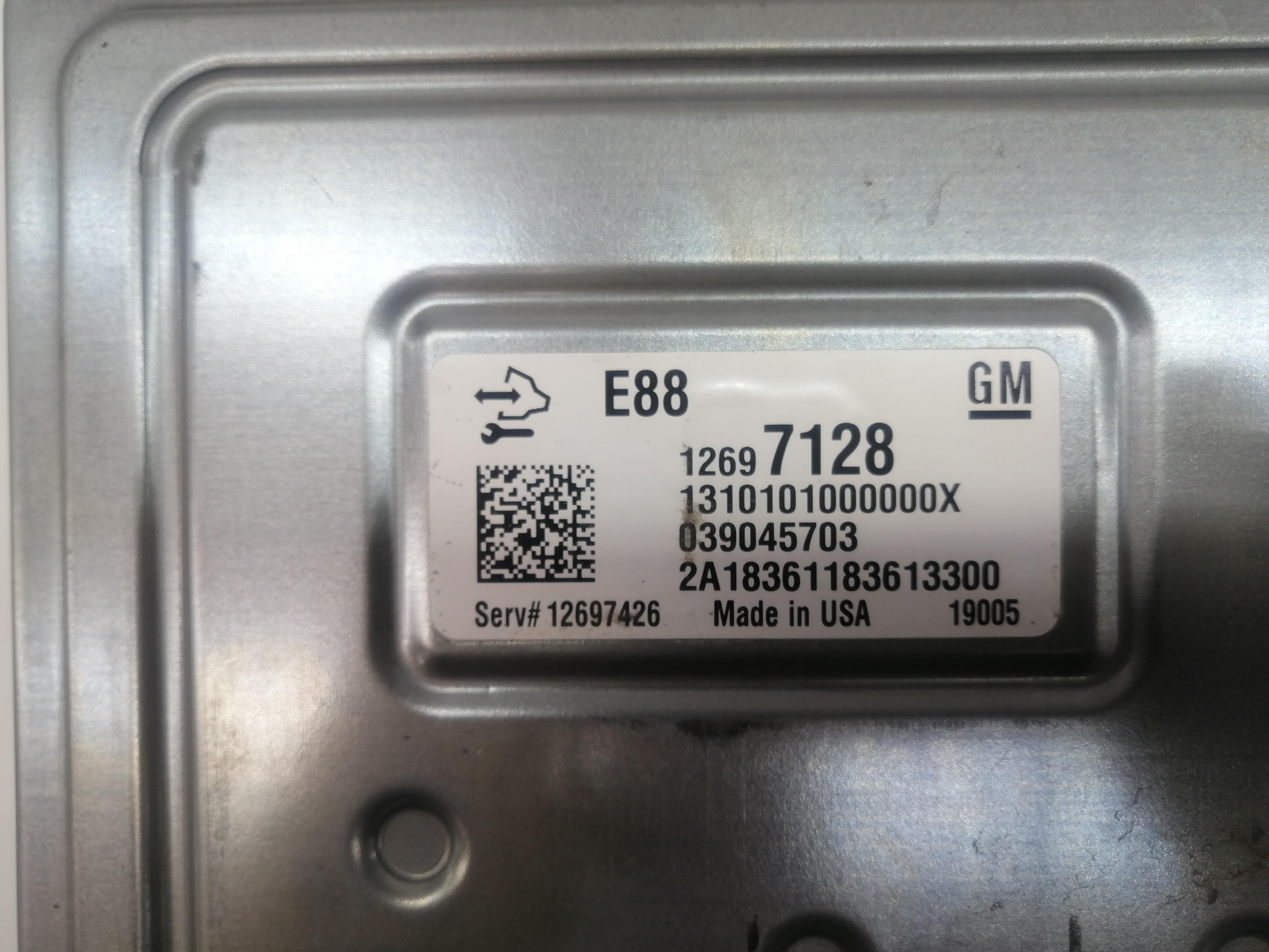 OPEL Astra K (2015-2021) Motorstyrenhet ECU 25690752