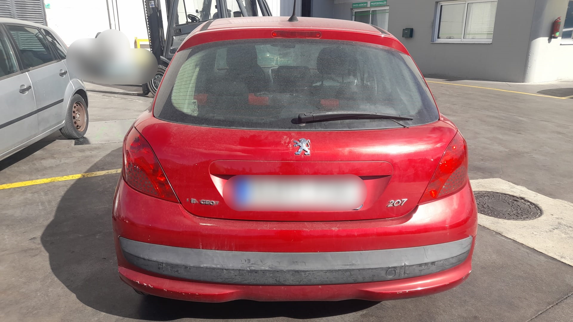 PEUGEOT 207 1 generation (2006-2009) Front Left Door 9002X5 24017346