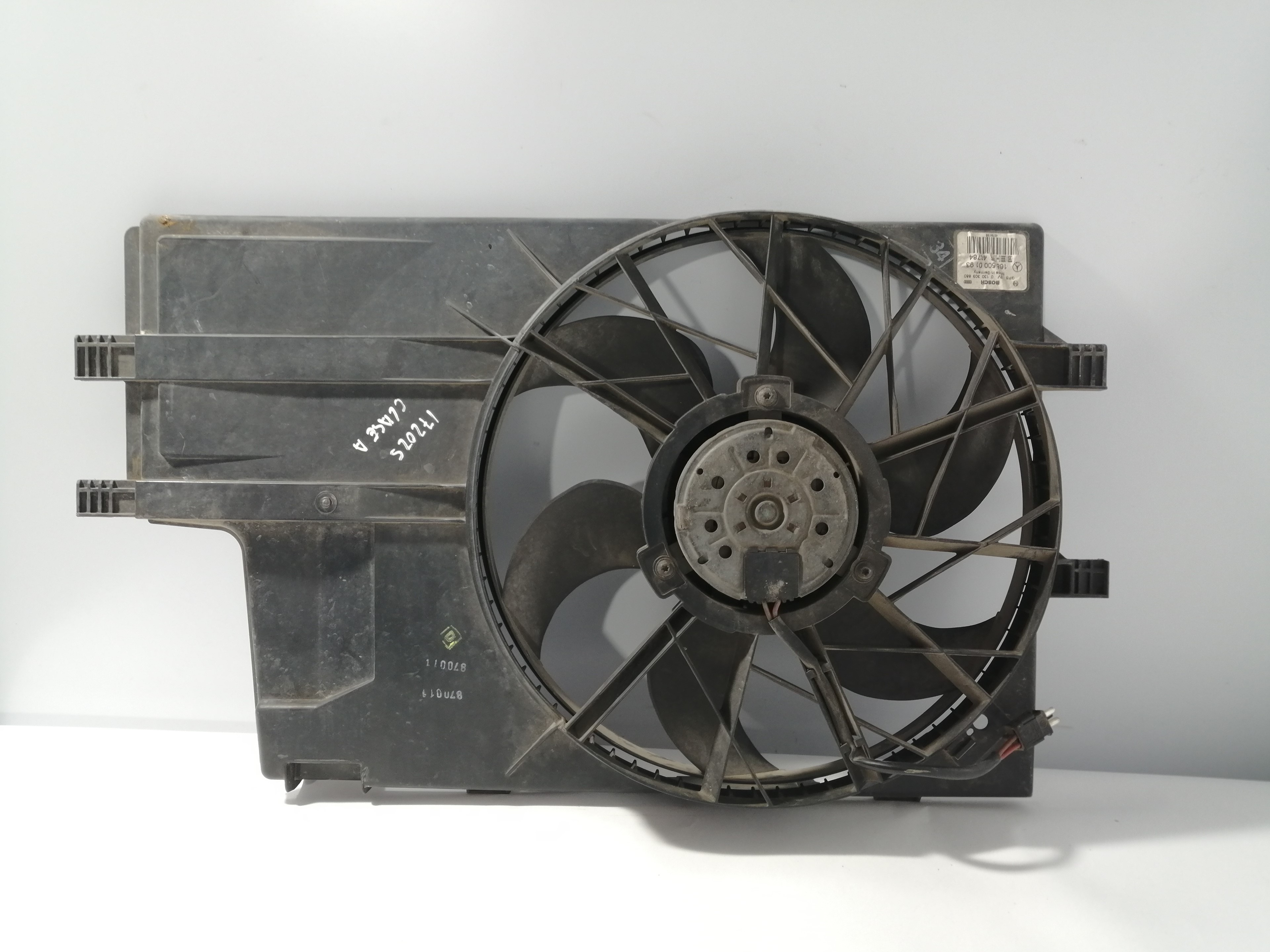 FIAT A-Class W168 (1997-2004) Ventilateur diffuseur A1685000193 18595184