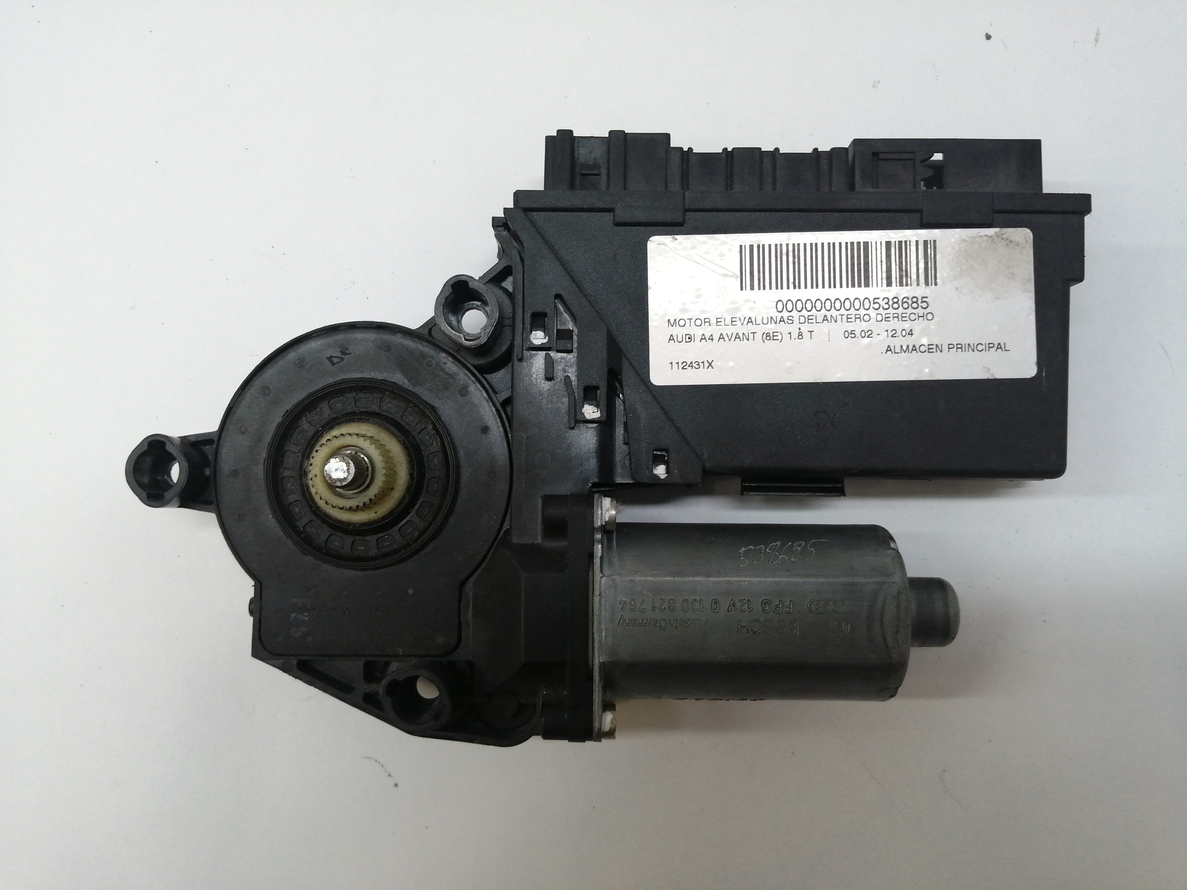 AUDI A4 B6/8E (2000-2005) Front Right Door Window Control Motor 8E1959802G 18420707