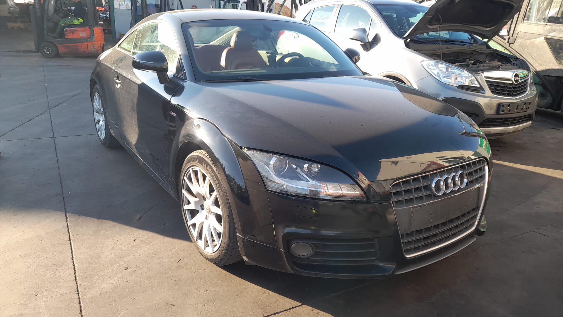 AUDI TT 8J (2006-2014) Pare-soleil côté droit 8J8857552A 23834194