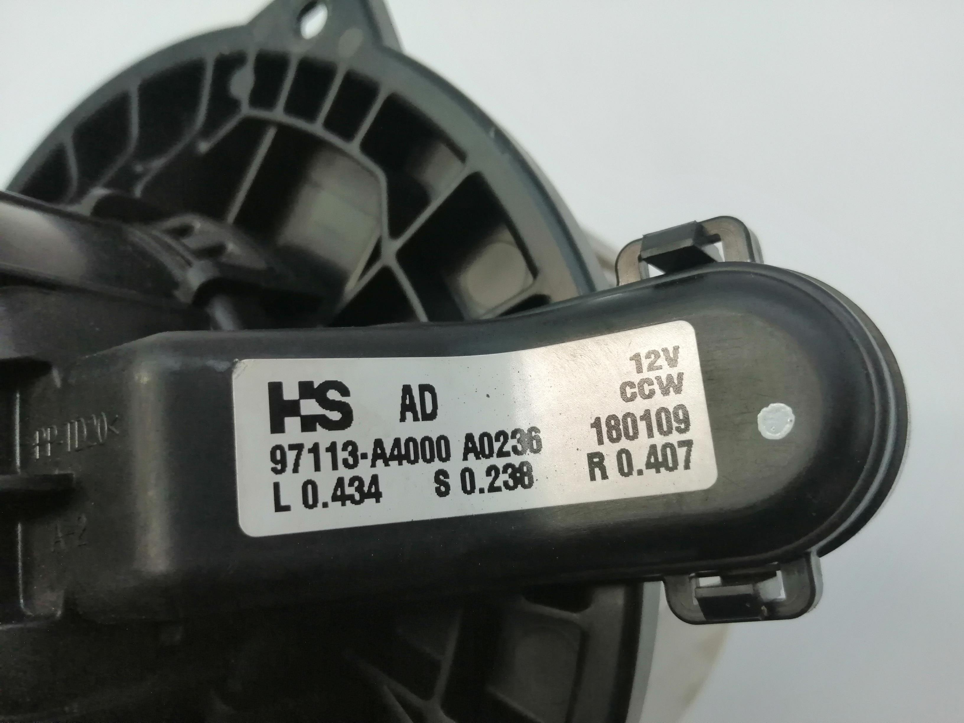 HYUNDAI i30 PD ( 3 generation) (2017-2024) Heater Blower Fan 97113A4000, 97113A4000 25180113