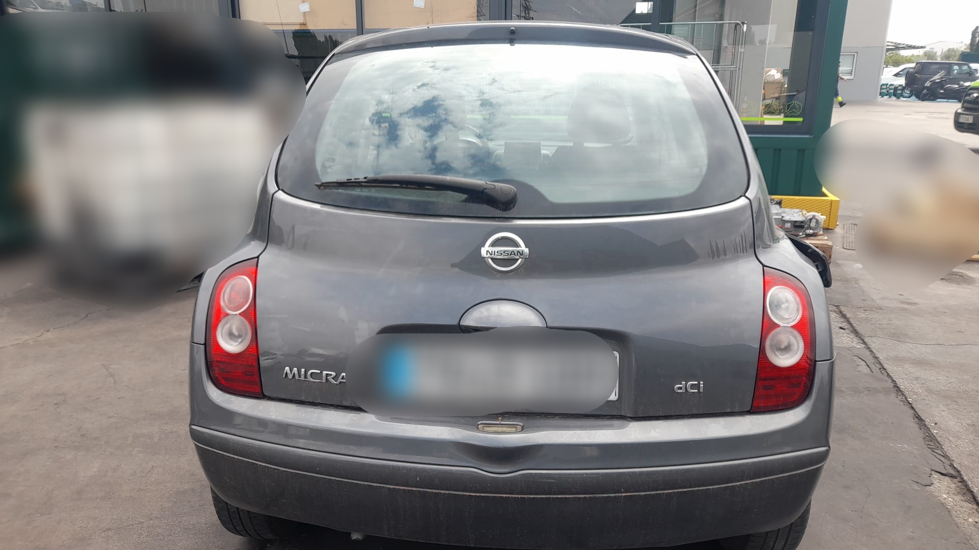 NISSAN Micra K12 (2002-2010) Aripa dreapta față 63100AX630 25248436