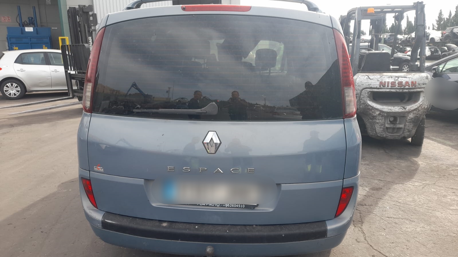 RENAULT Espace 4 generation (2002-2014) Galinių kairių durų stiklo pakelėjas 8200305724 22364767