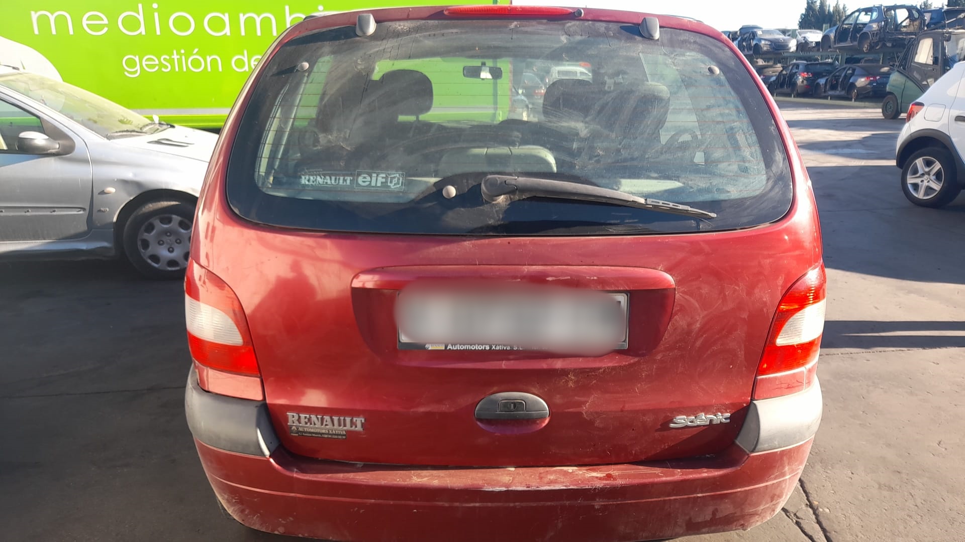 RENAULT Scenic 1 generation (1996-2003) Фара передняя правая 260102746R 25181512