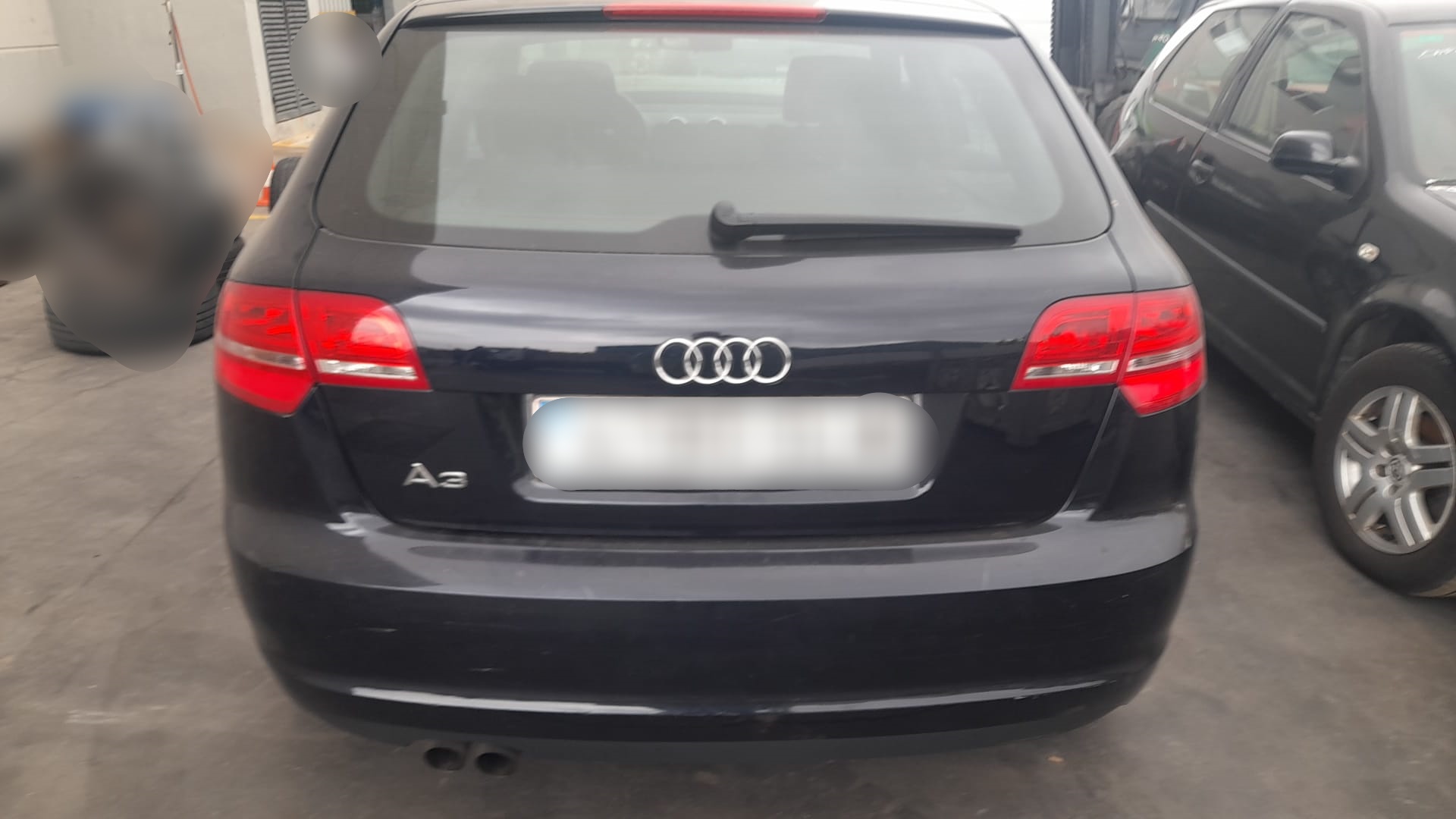 AUDI A3 8P (2003-2013) Priekšējo kreiso durvju slēdzene 4F1837015 25177664