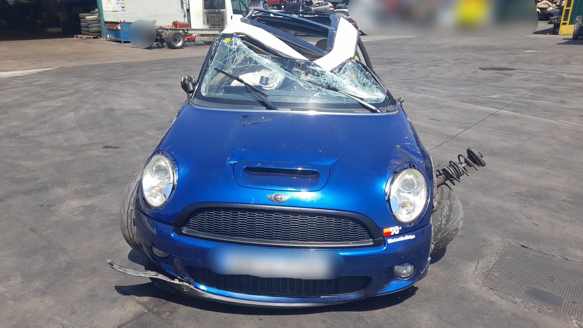 MINI Cooper R56 (2006-2015) Priekšējo kreiso durvju logu pacēlājs 51332756083 18571817