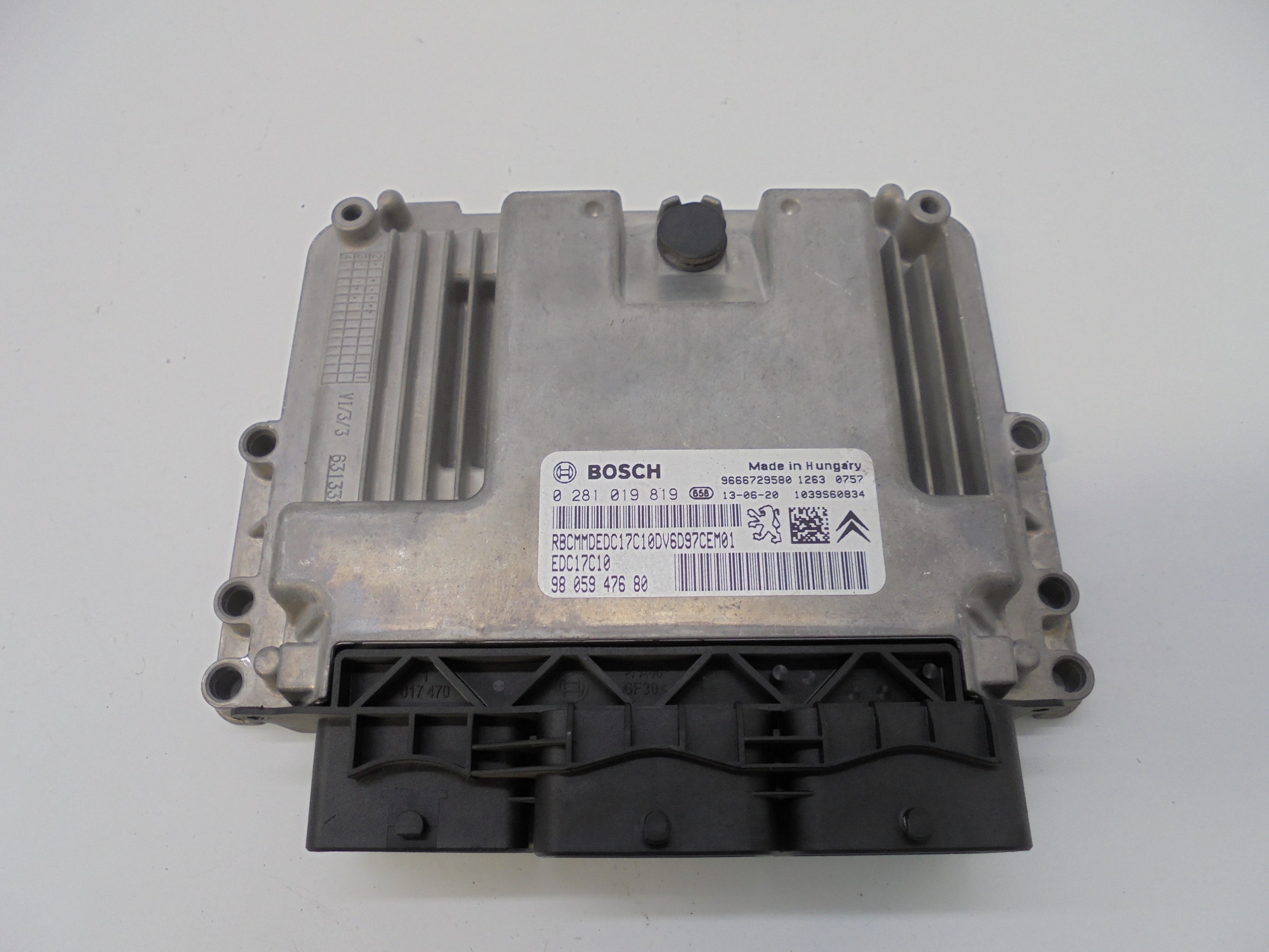 CITROËN DS4 1 generation (2010-2016) Engine Control Unit ECU 1609498880 18521521