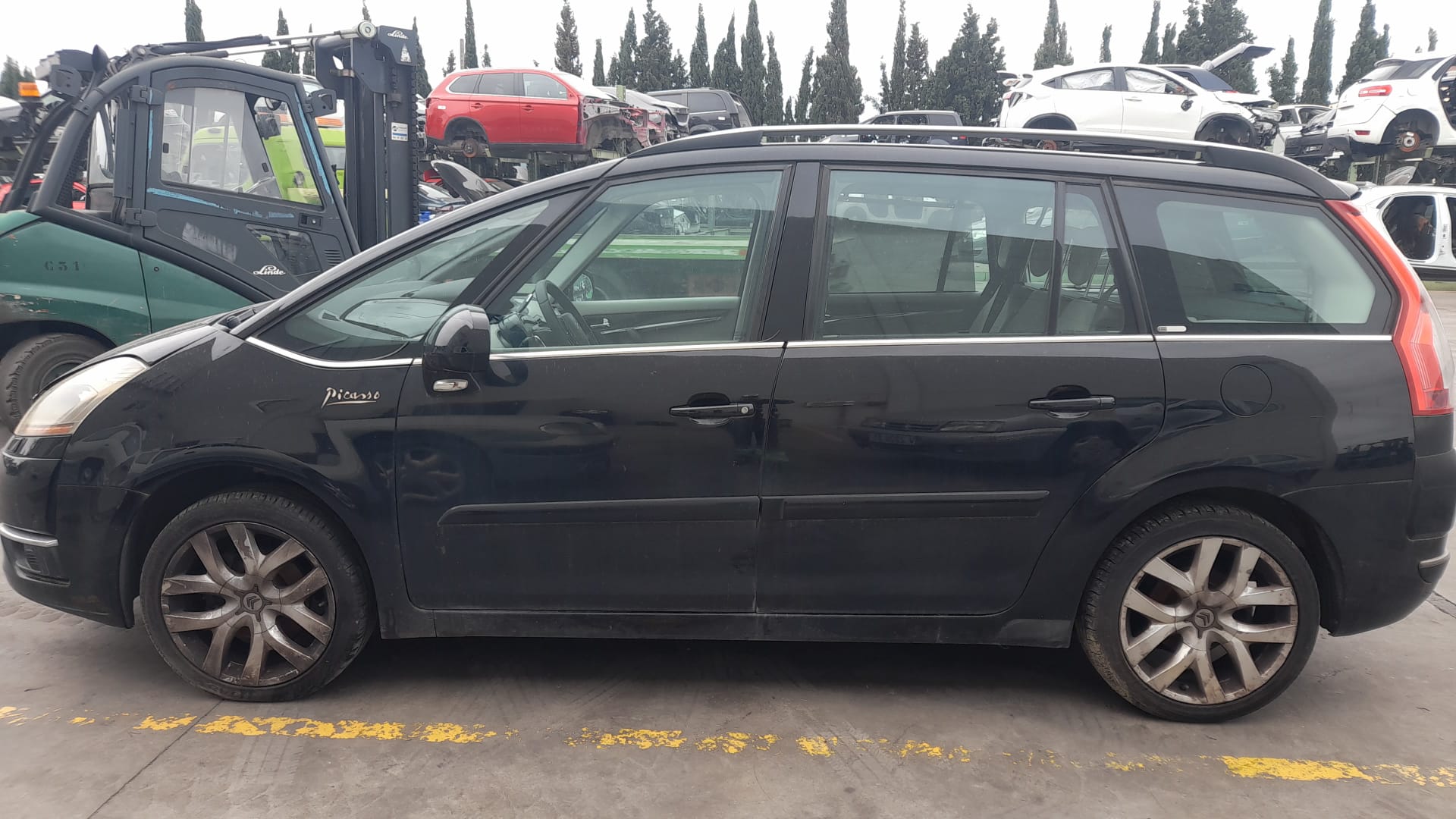 CITROËN C4 Picasso 1 generation (2006-2013) Блок управления двигателем 9665674480 18549334