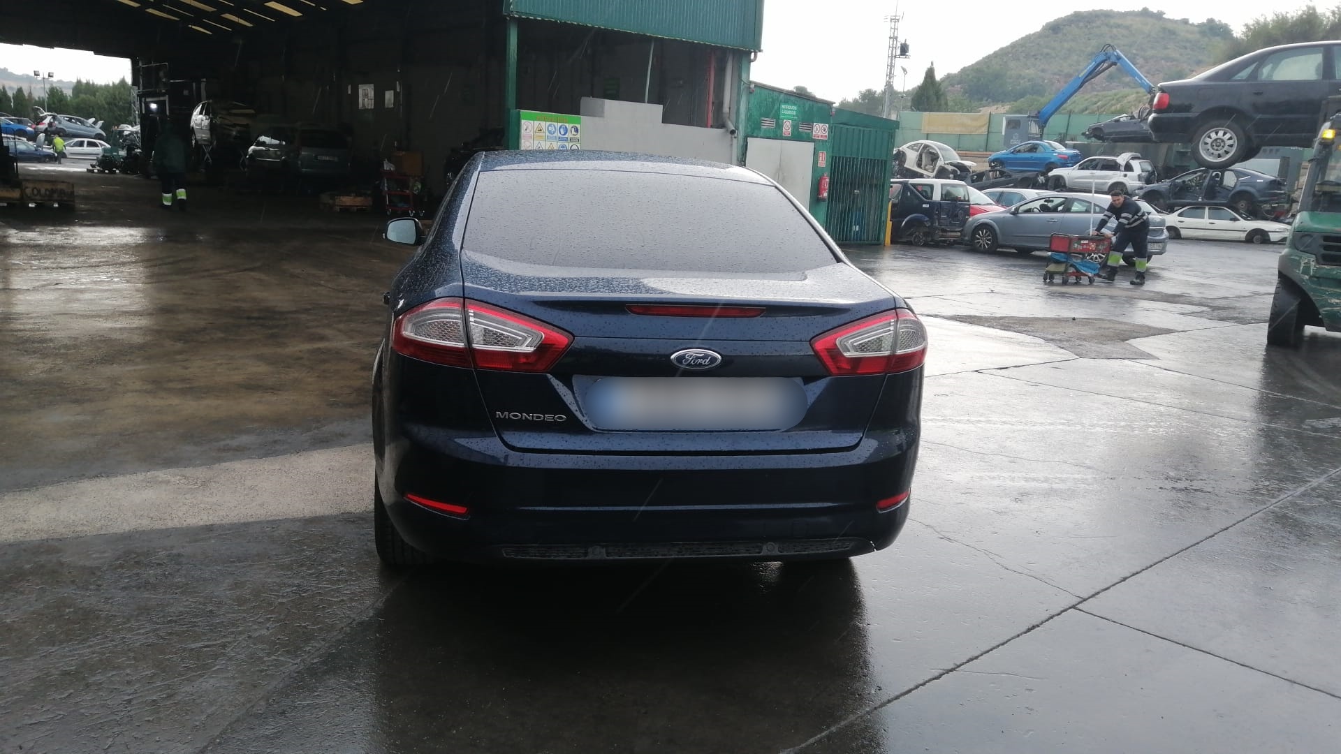 FORD Mondeo 4 generation (2007-2015) Galinių dešinių durų spyna 6M2AR26412BD 18637655