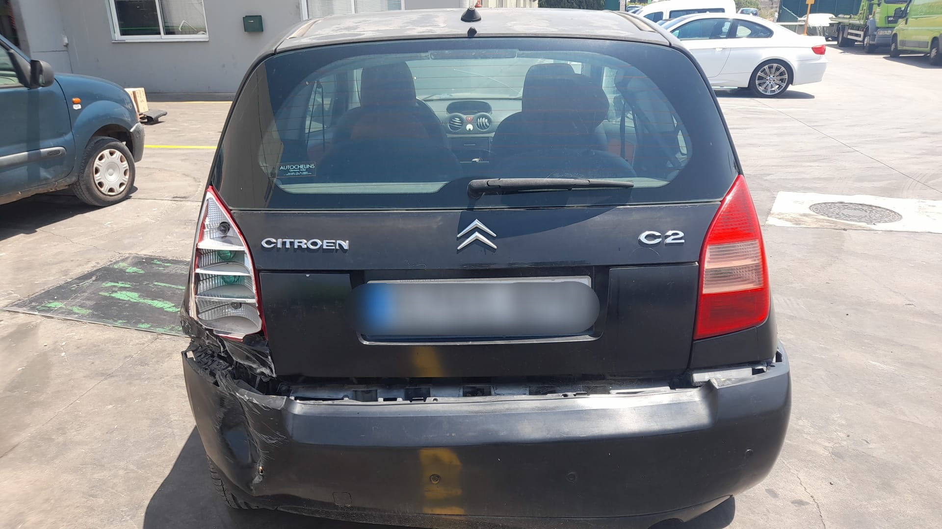 CITROËN C2 1 generation (2003-2009) Mecanism ștergător de parbriz față 6401F4 25175424