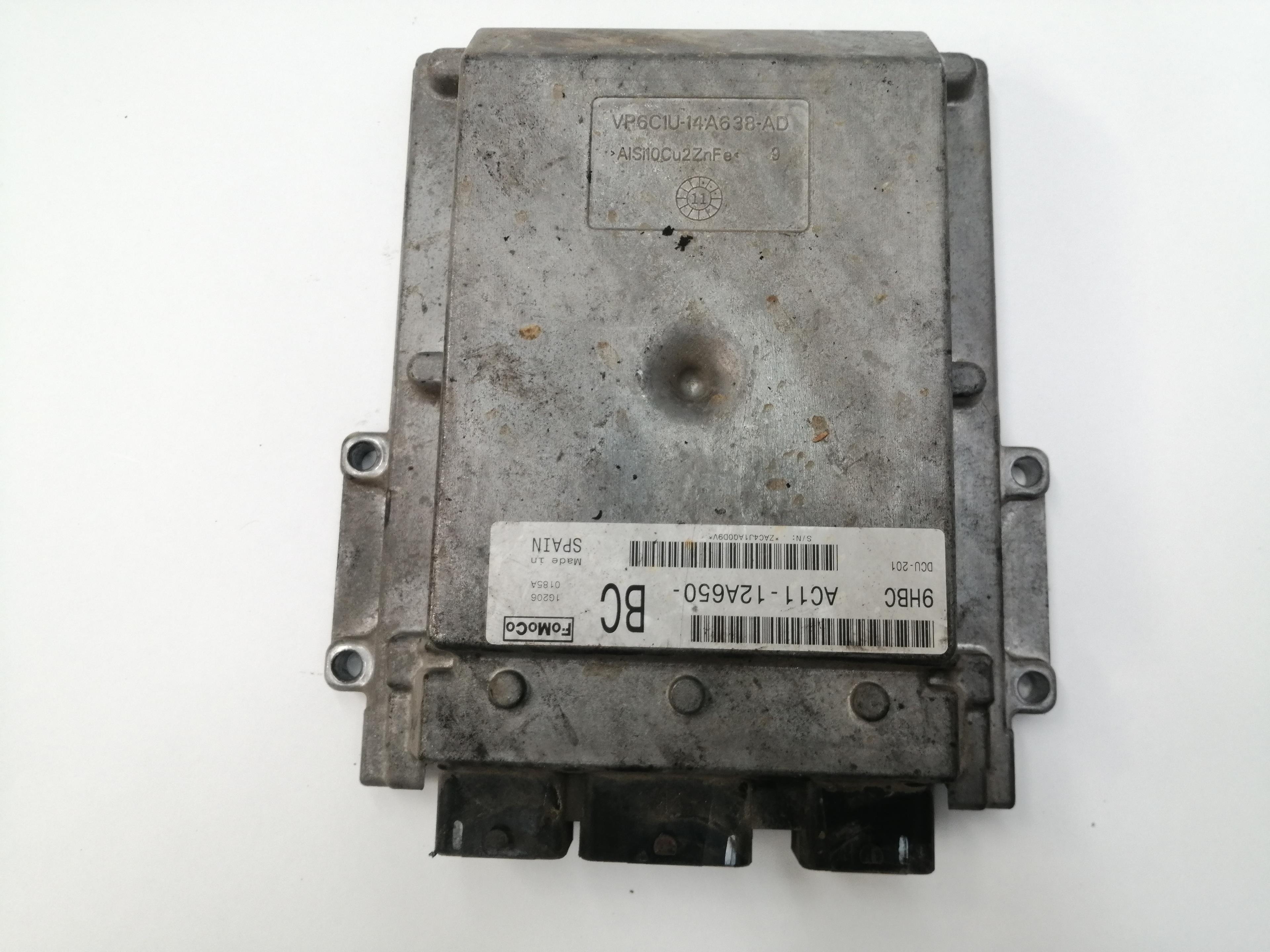 FORD Transit Engine Control Unit ECU AC1112A650BC, 9HBC 21779478