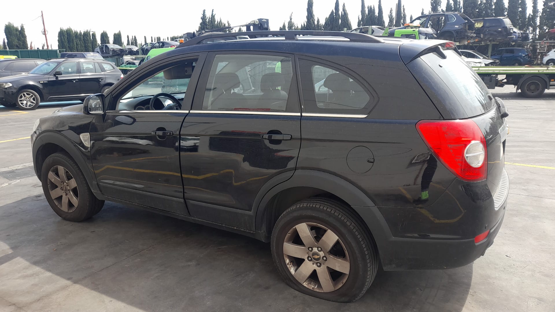 CHEVROLET Captiva 1 generation (2006-2018) Bal első sárvédő 96624392 25691005