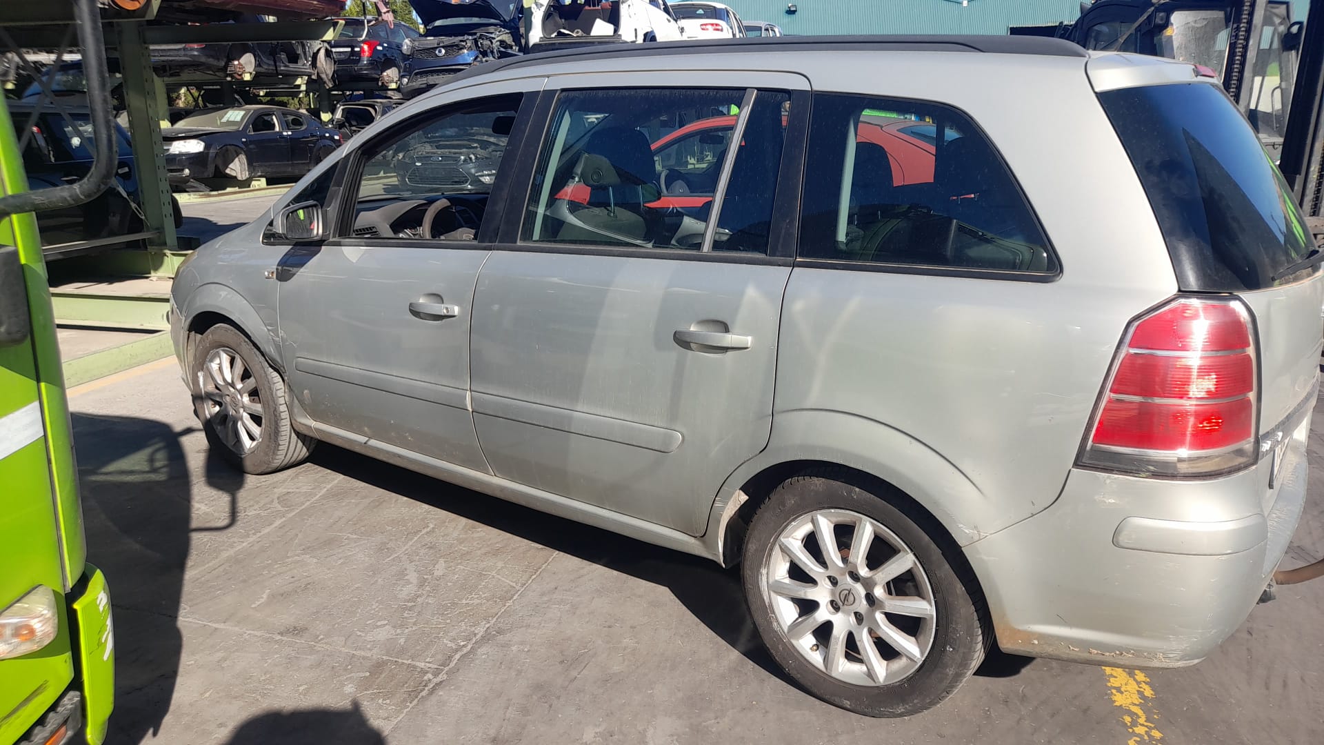 OPEL Zafira B (2005-2010) Замок задней правой двери 13210739 22093749