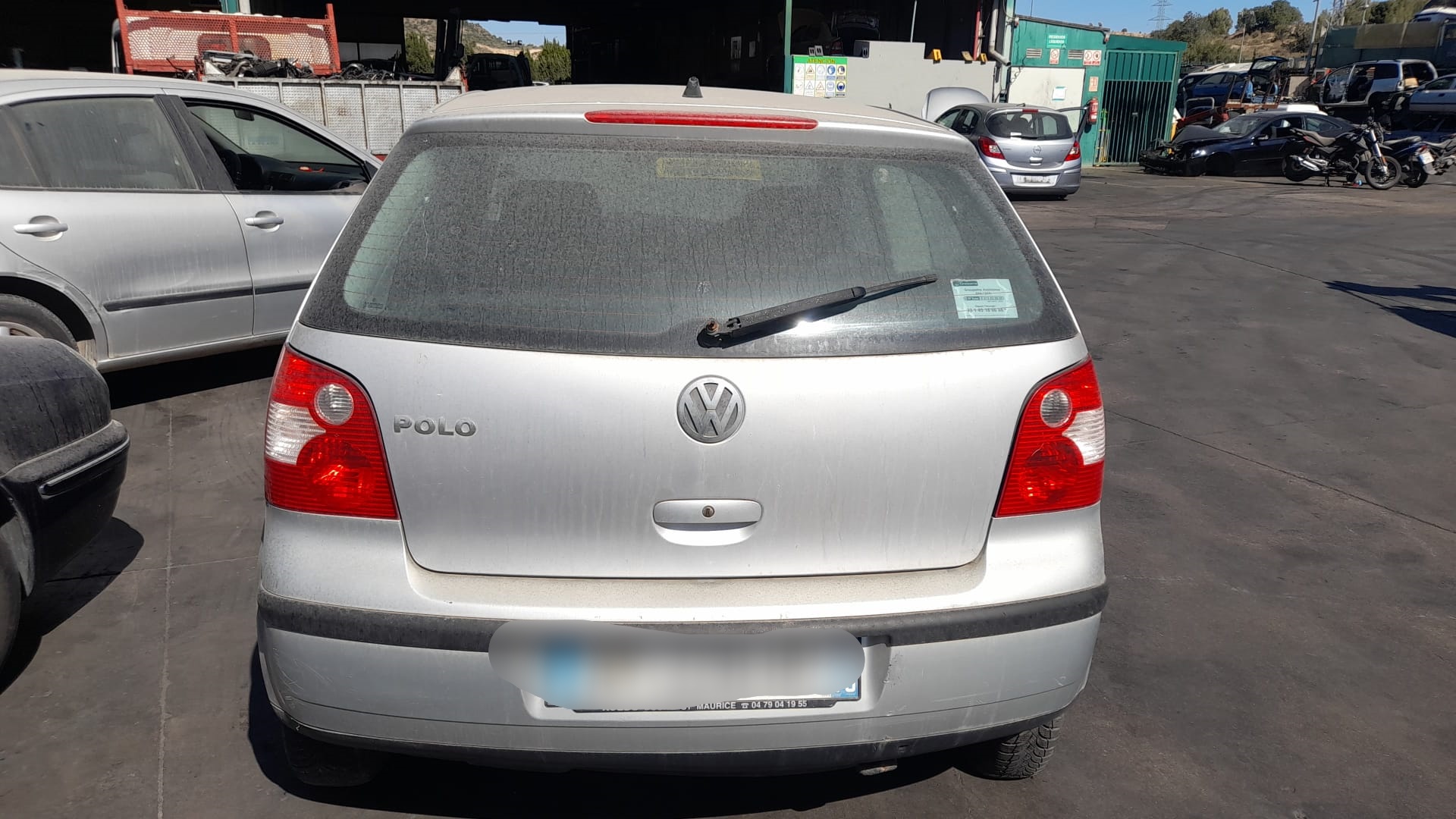 VOLKSWAGEN Polo 4 generation (2001-2009) Дверь передняя левая 6Q3831055K 18665641