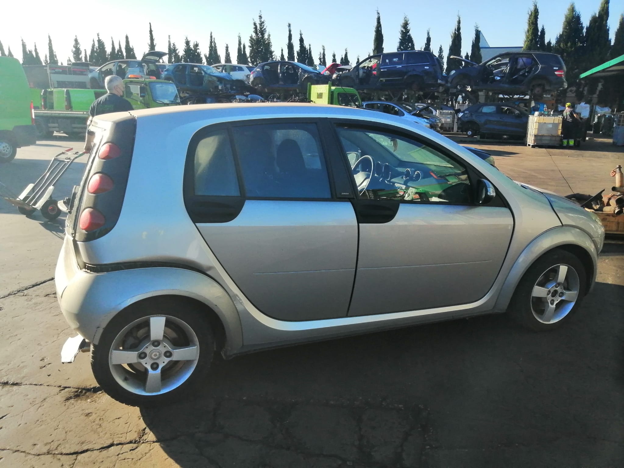 SMART Forfour 1 generation (2004-2006) motorvezérlő egység A1341500879 18528076