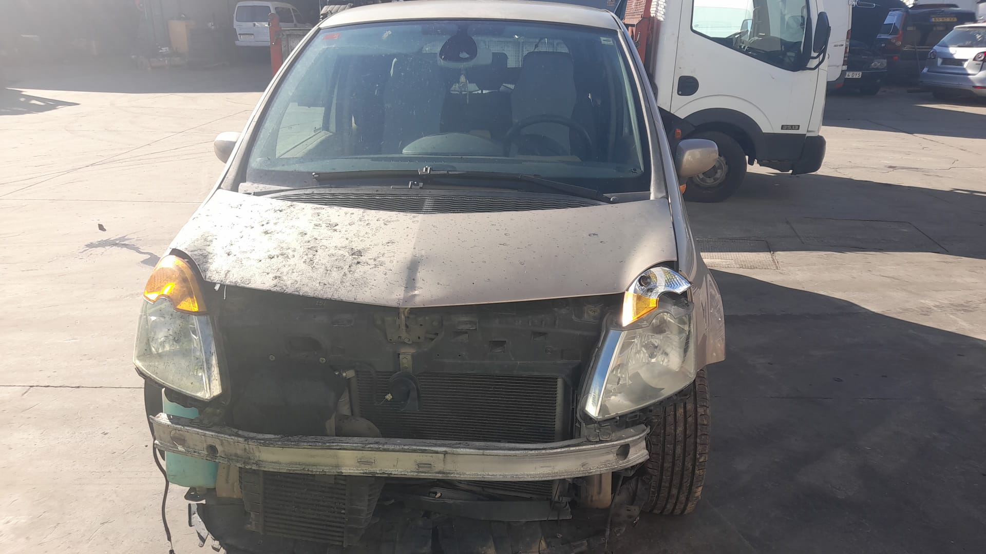 RENAULT Modus 1 generation (2004-2012) Galinės kairės durys 7751475519 21331329