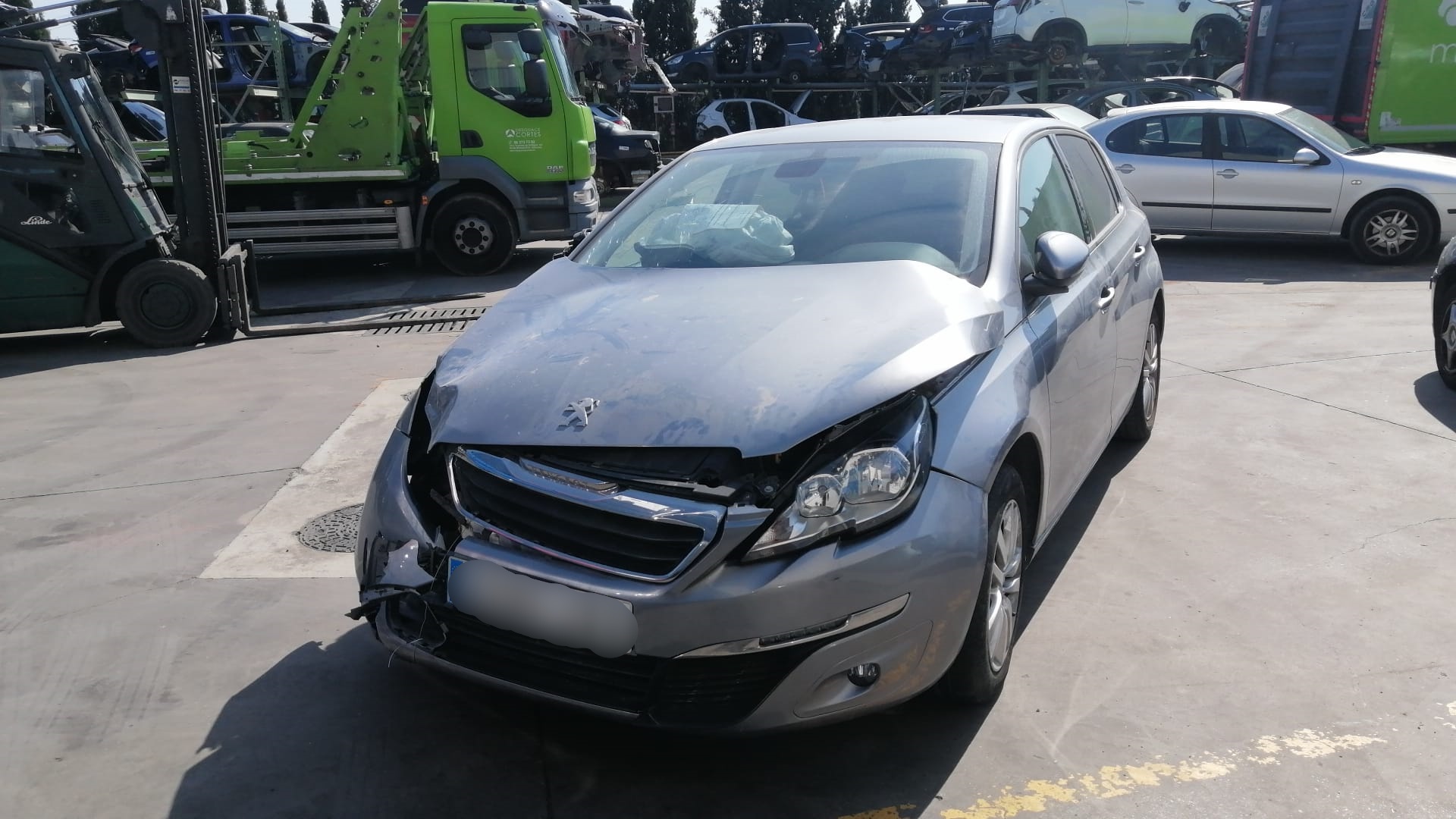 PEUGEOT 308 T9 (2013-2021) Наружная ручка передней левой двери 1609240280 18549304