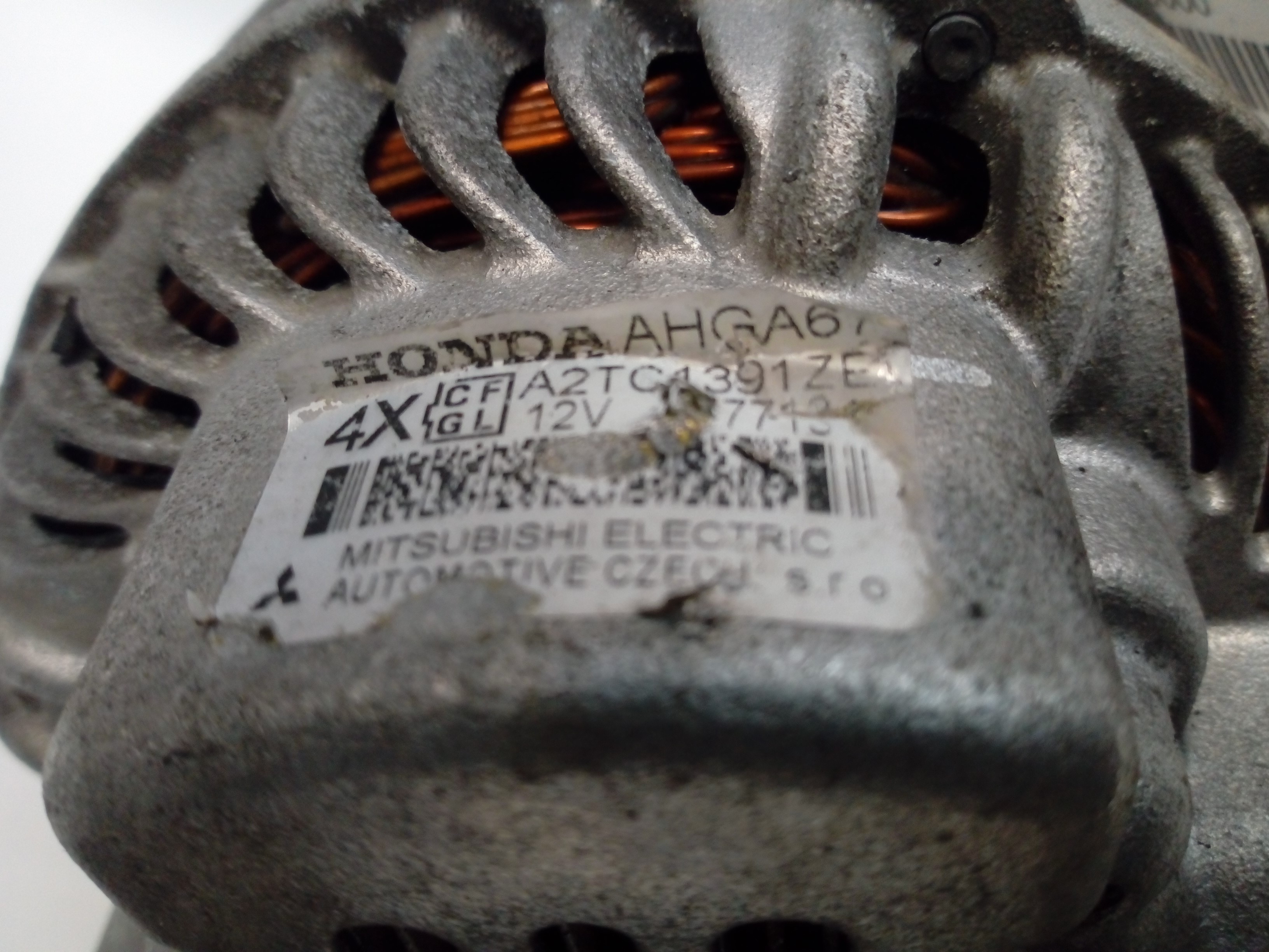 HONDA Civic 8 generation (2005-2012) Alternator 31100RNAA01 18566052