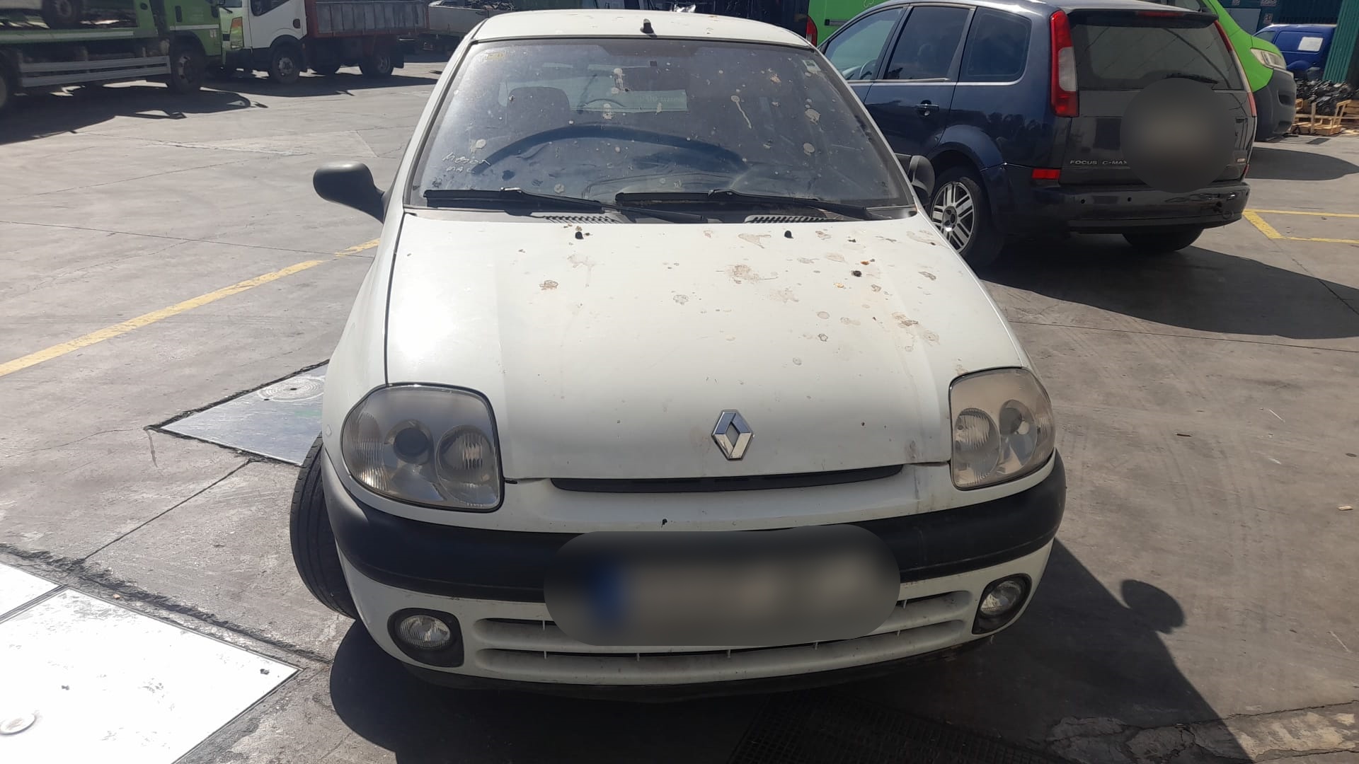 VAUXHALL Clio 3 generation (2005-2012) Fram vänster strålkastare 25195887