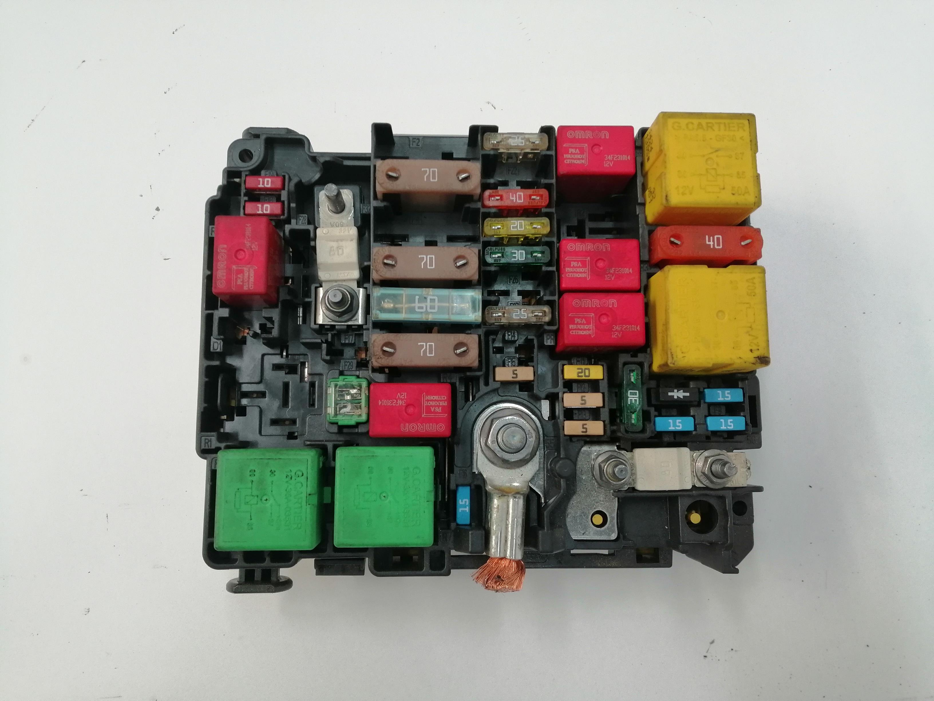 CITROËN C-Elysee 2 generation (2012-2017) Fuse Box 9804846880, PCFPP00033 24033917