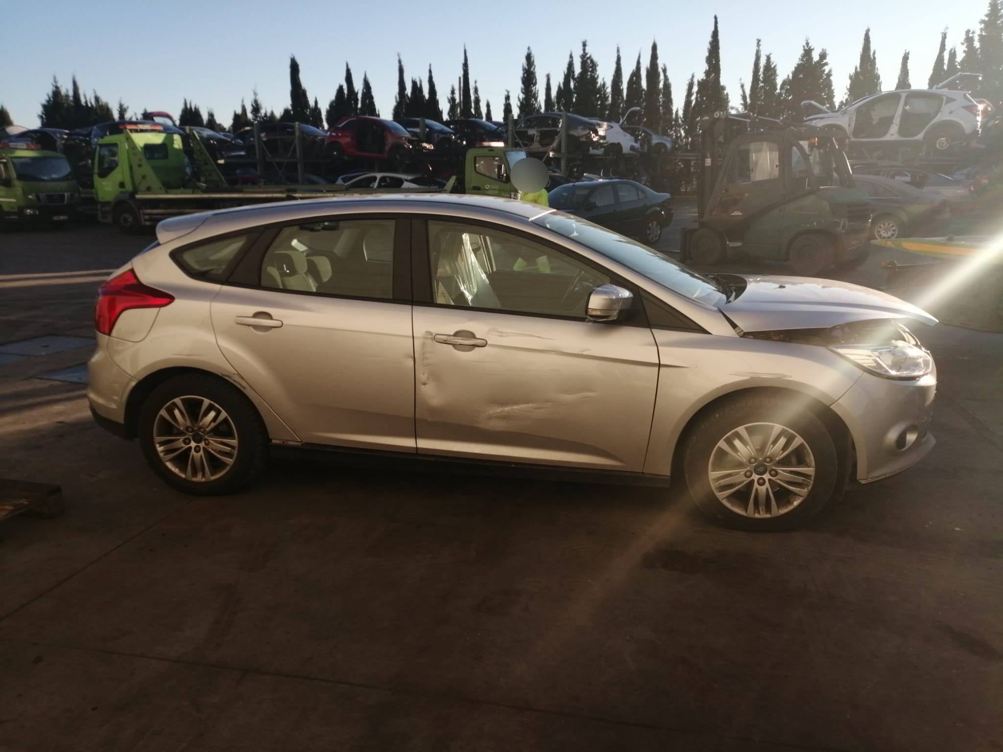 FORD Focus 3 generation (2011-2020) Дверь задняя левая 2172760 18531795