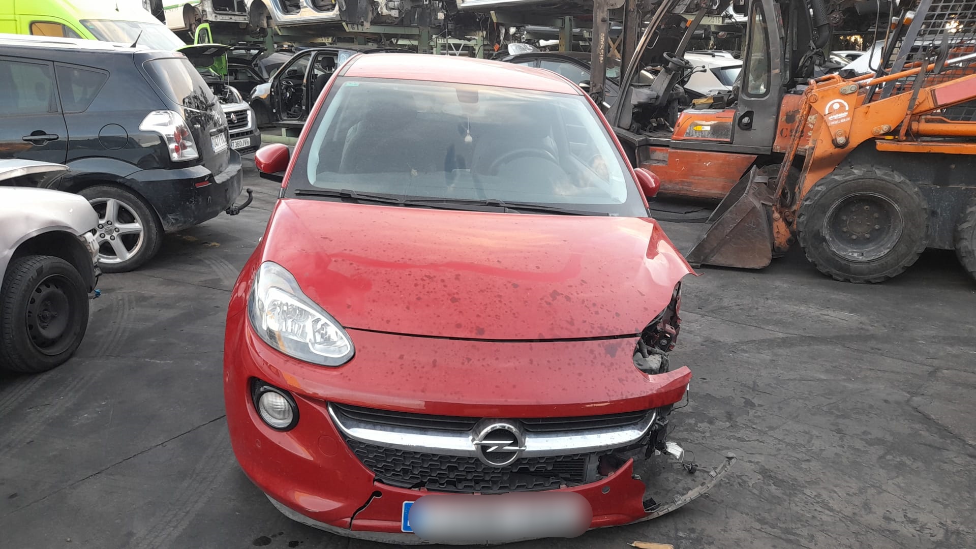 OPEL Adam 1 generation (2012-2020) Замок передней левой двери 13579522 18532458