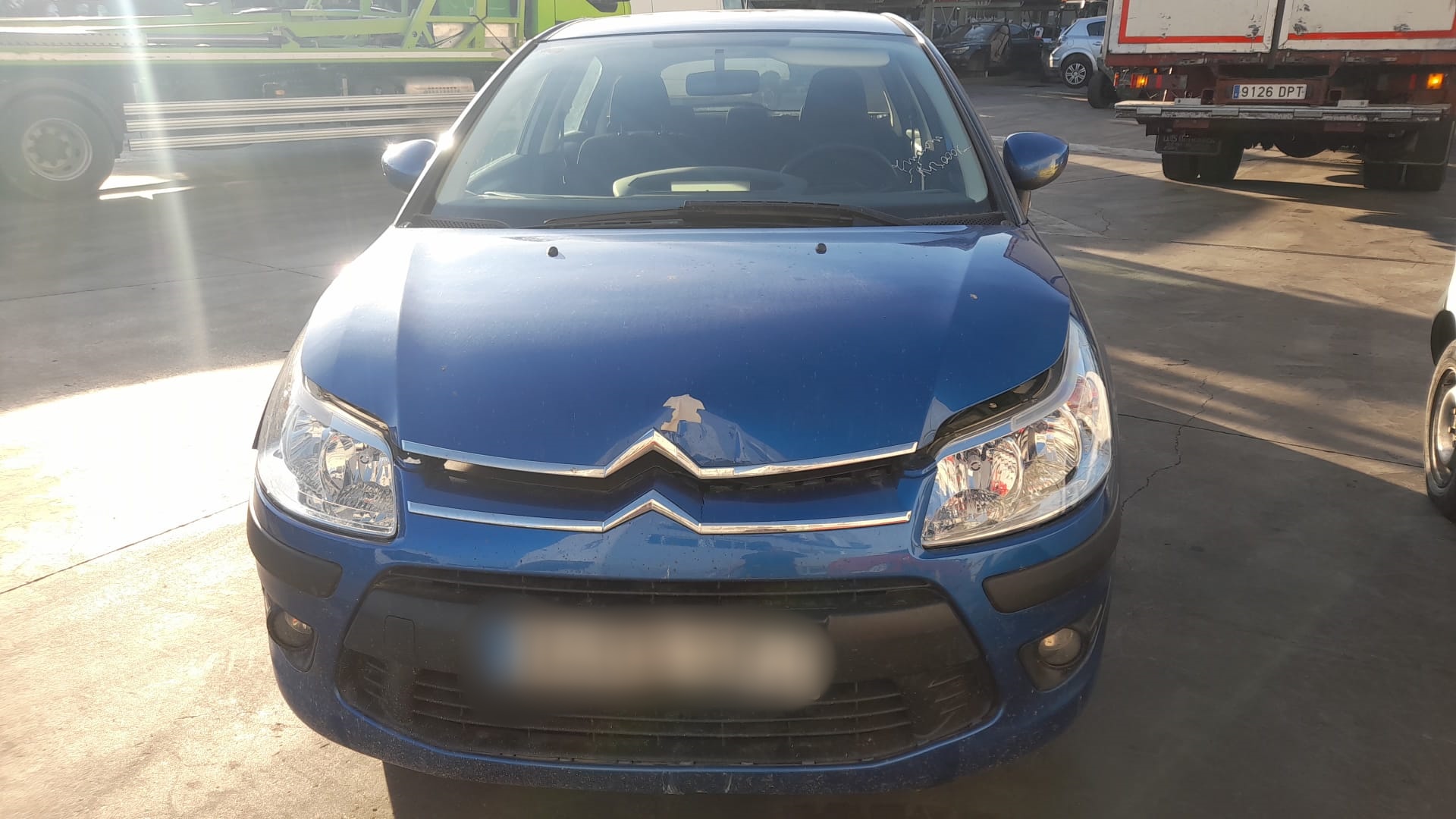 CITROËN C4 1 generation (2004-2011) Galinis dešinys žibintas 6351T8 25186222