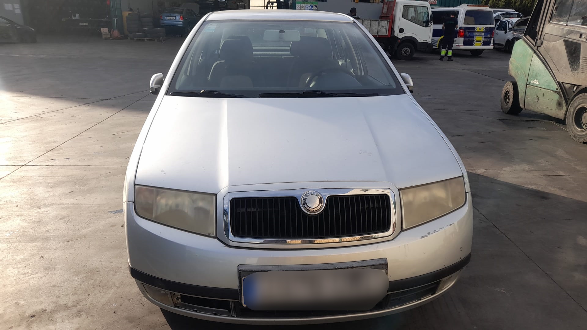 SKODA Fabia 6Y (1999-2007) Klimatizační radiátor 6Q0820411K 18658915