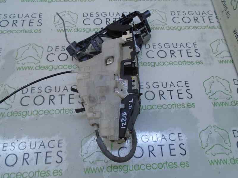 MERCEDES-BENZ S-Class W221 (2005-2013) Serrure de porte arrière droite A2217300435 18436887