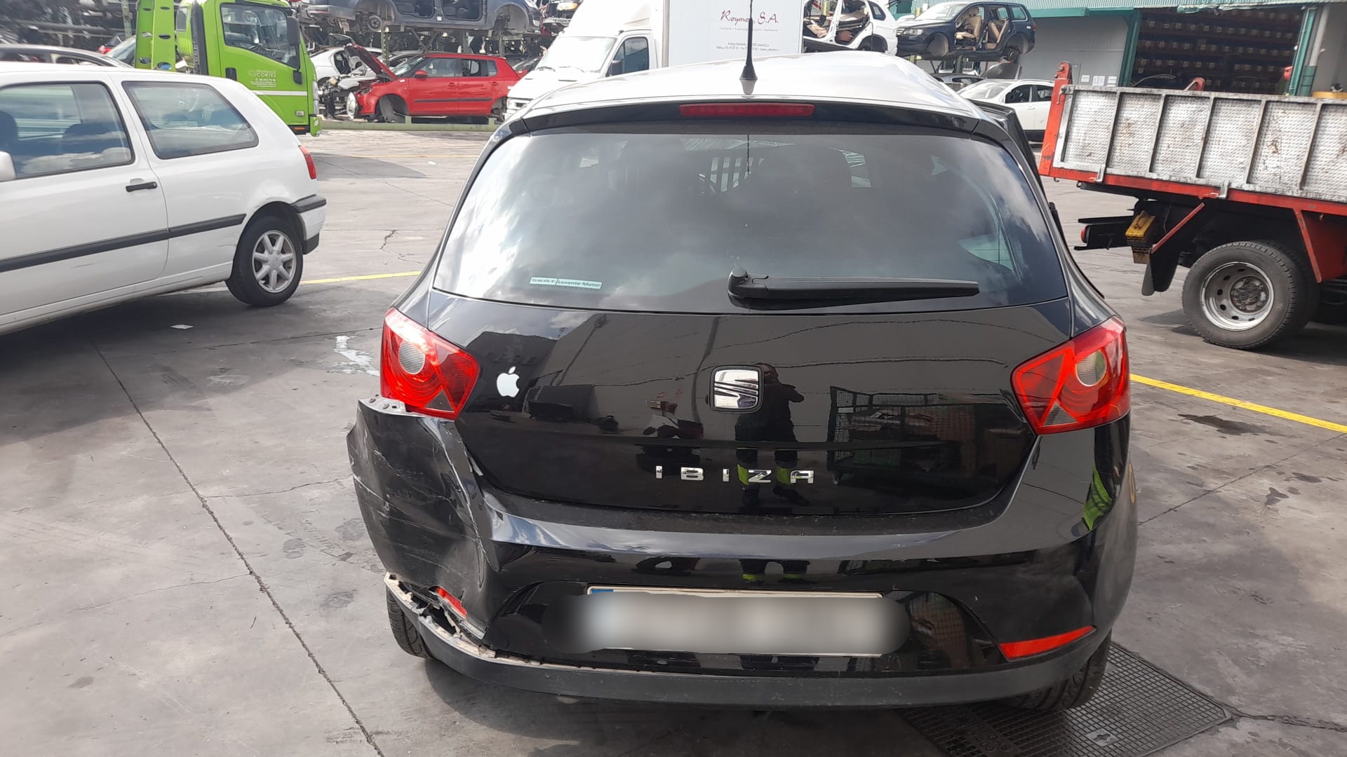 SEAT Ibiza 4 generation (2008-2017) Priekinių valytuvų mechanizmas (trapecija) 6R1955023C 18573214