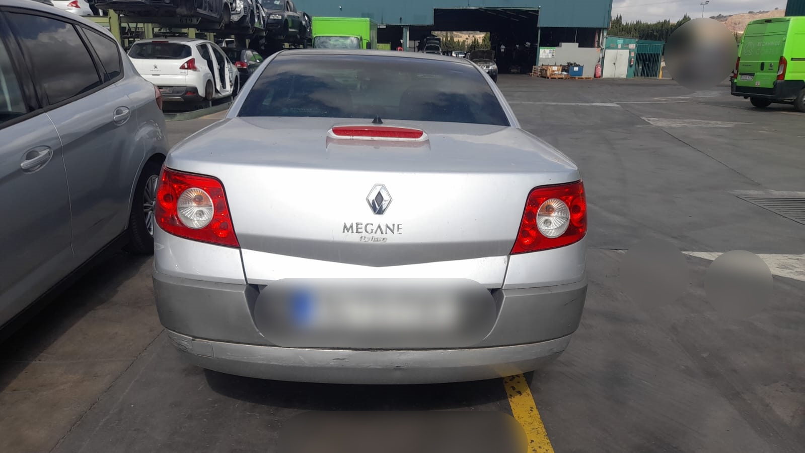 RENAULT Megane 2 generation (2002-2012) Фонарь задний левый 8200142688 26602590