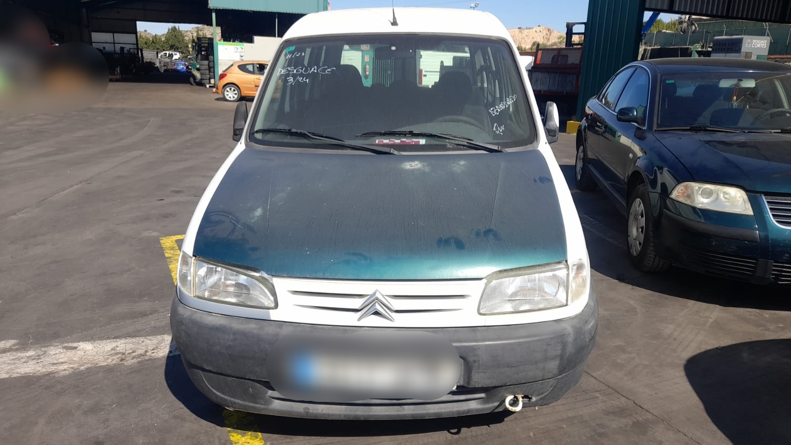 CITROËN Berlingo 1 generation (1996-2012) Стеклоподъемник передней левой двери 9221G3 25220965