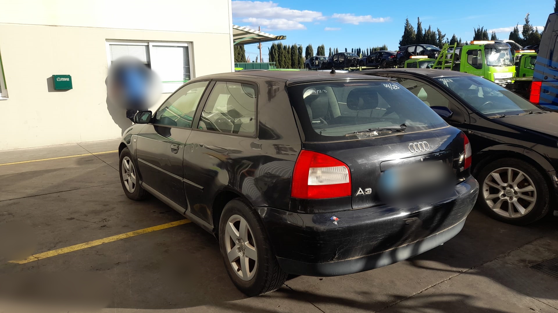 AUDI A3 8L (1996-2003) Priekšējais bamperis 8L0807111AN 23798683