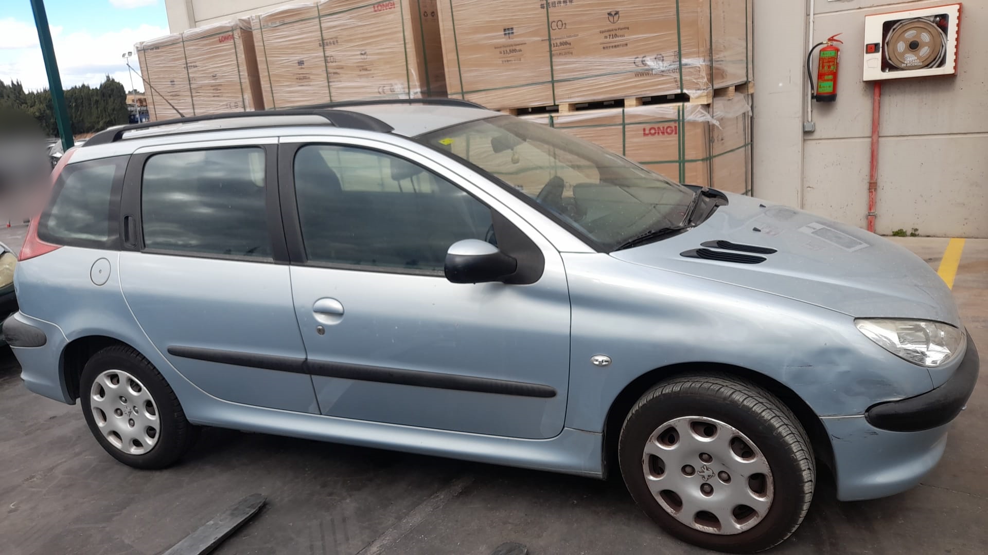 PEUGEOT 206 1 generation (1998-2009) Фара передняя правая 6205S9 23536043