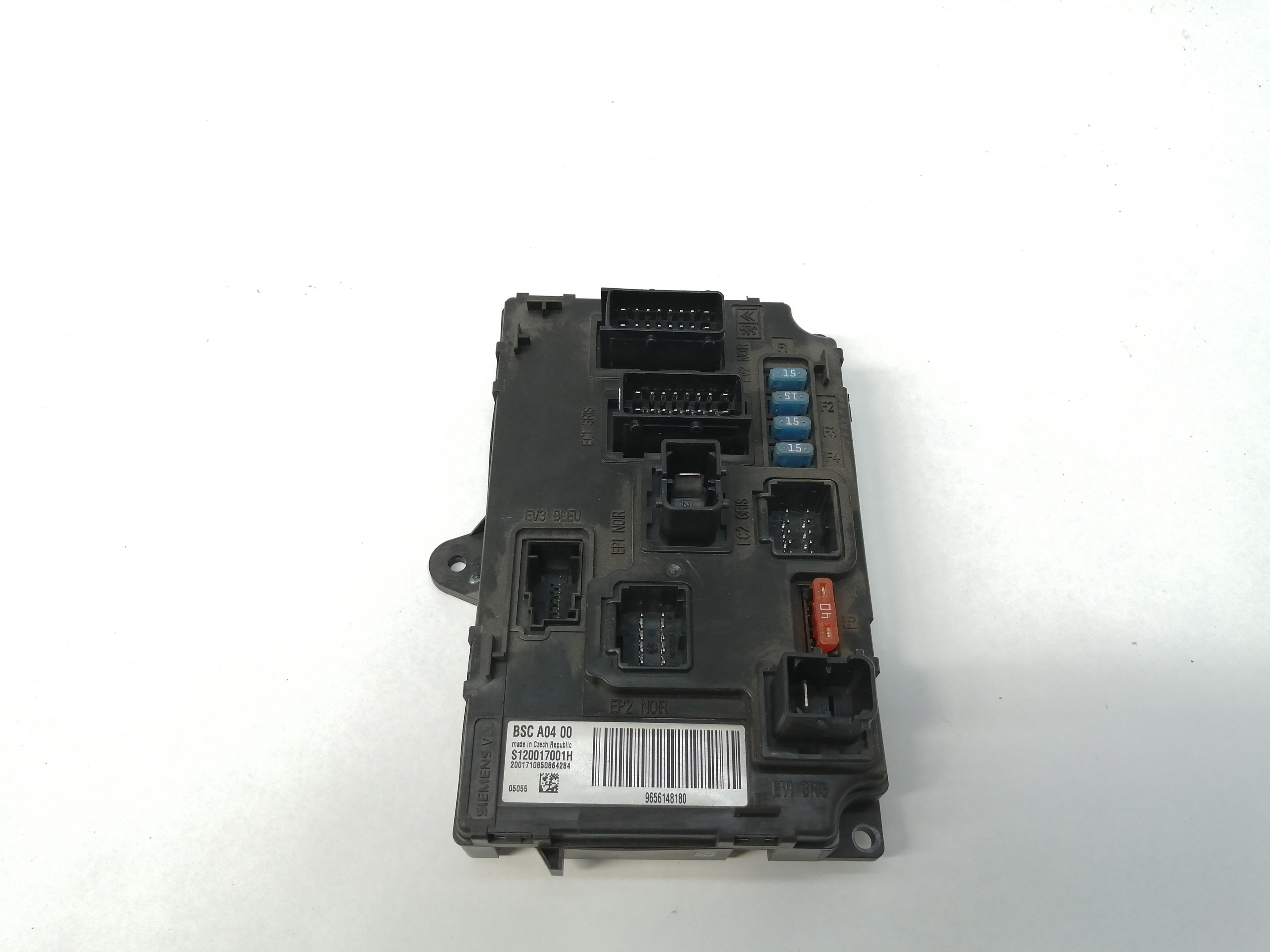 RENAULT 407 1 generation (2004-2010) Fuse Box 9656148180, BSCA0400 18652536