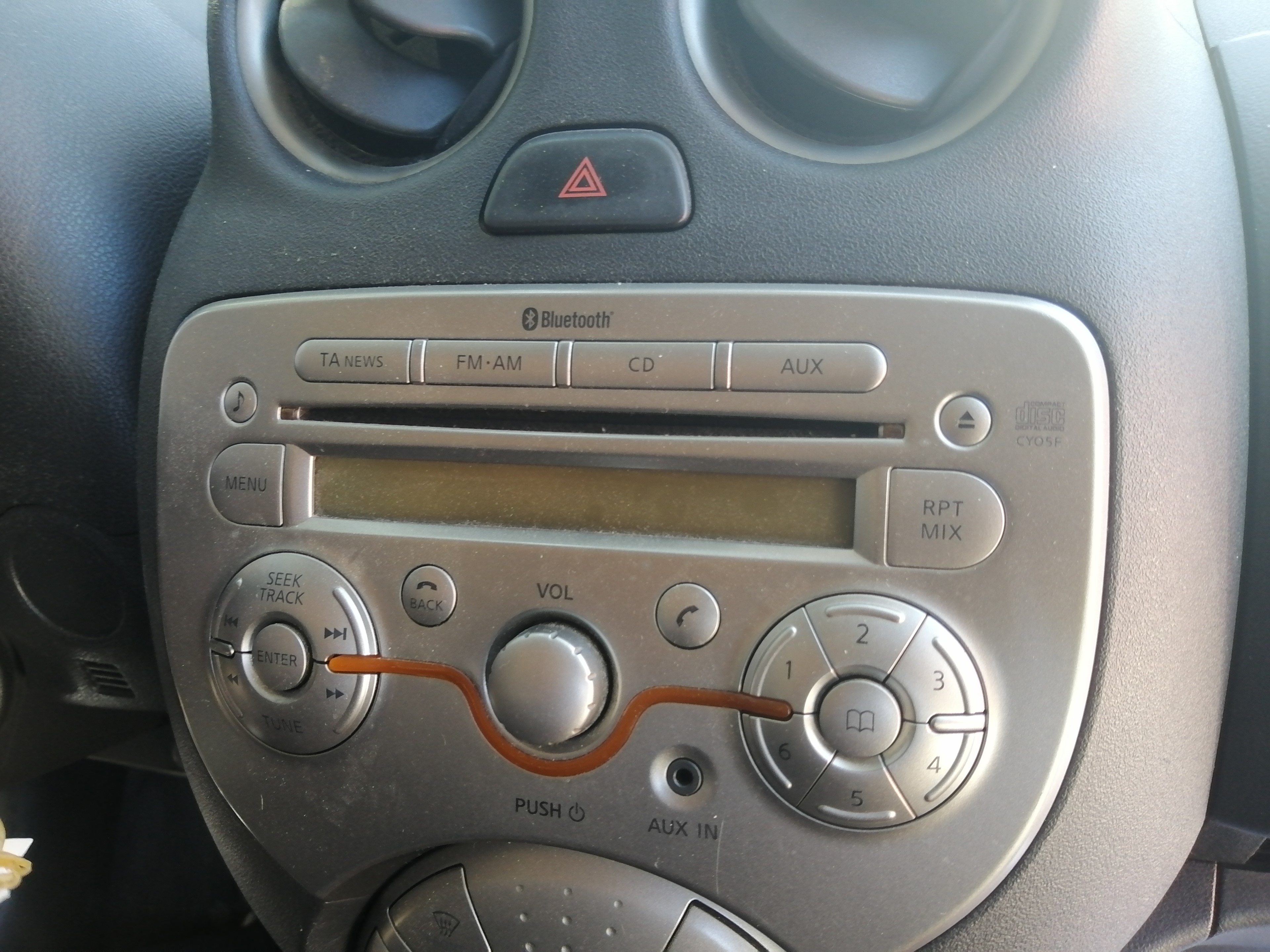 NISSAN Micra K13 (2010-2016) Music Player Without GPS 281851HA0A 24021753