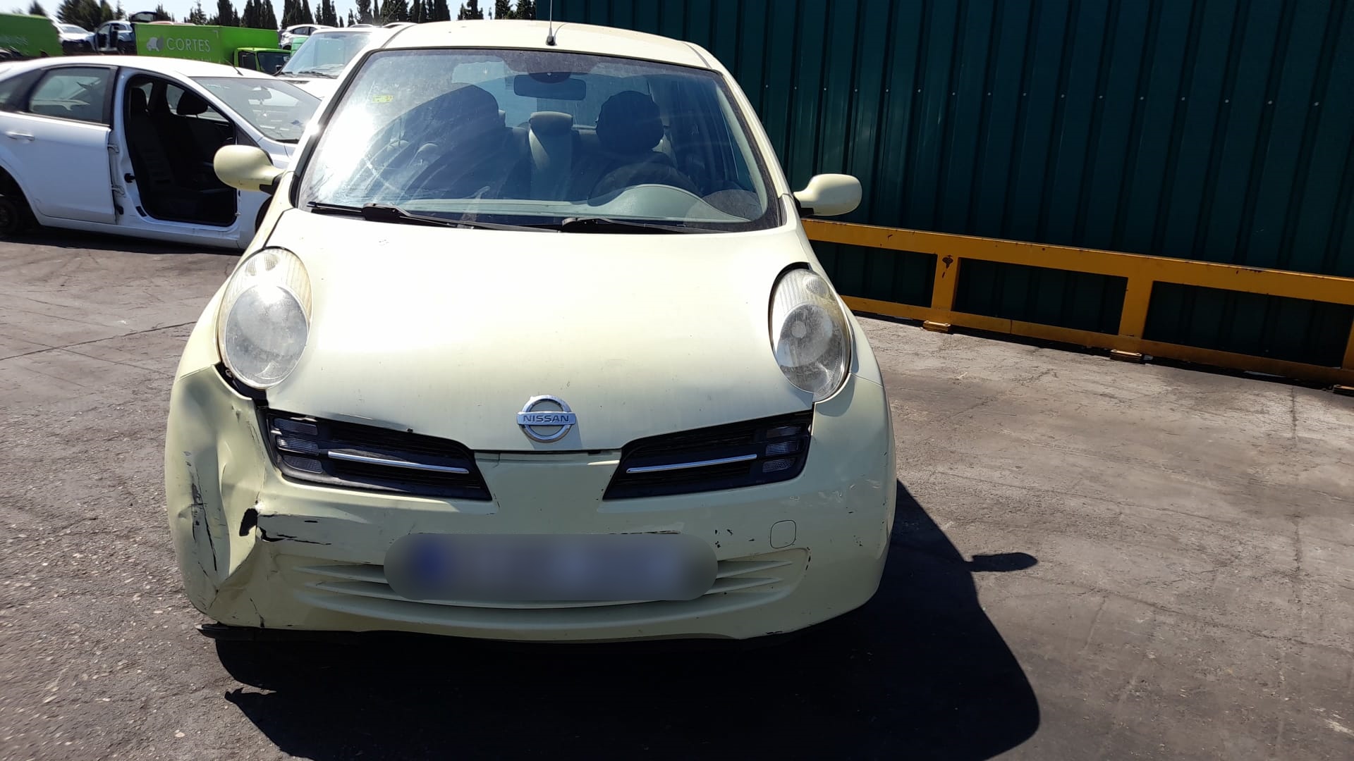 NISSAN Micra K12 (2002-2010) Aripa stânga față 63100AX630 18565367