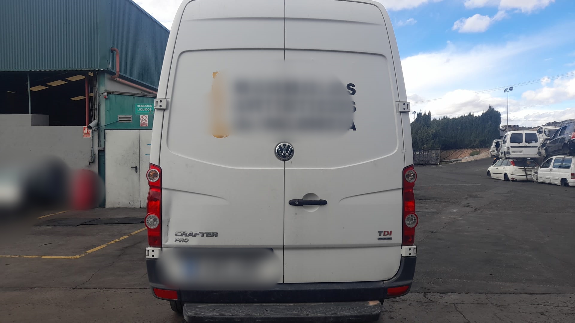 VOLKSWAGEN Crafter 1 generation (2006-2016) Bal oldali visszapillantó tükör 2E1857507 25190711