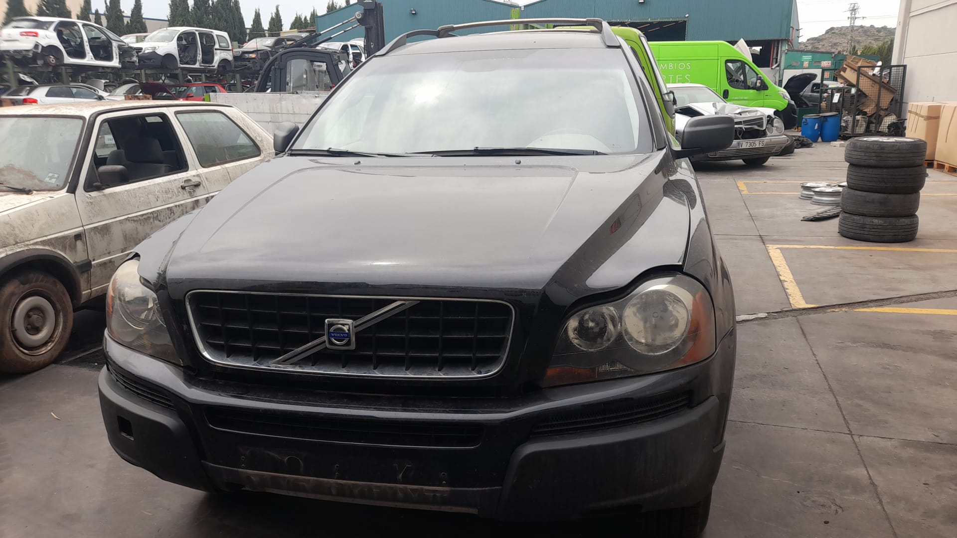 VOLVO XC90 1 generation (2002-2014) Дверь передняя левая 30796496 18559570