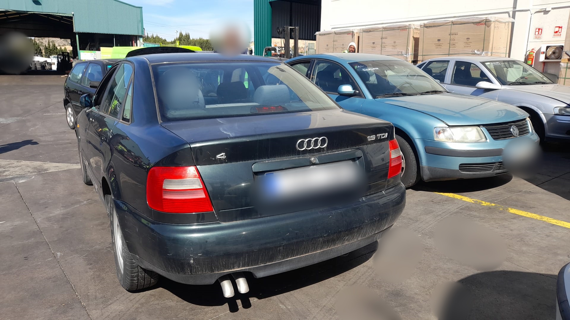 AUDI A4 B5/8D (1994-2001) Mecanism ștergător de parbriz față 8D1955113B 25228236