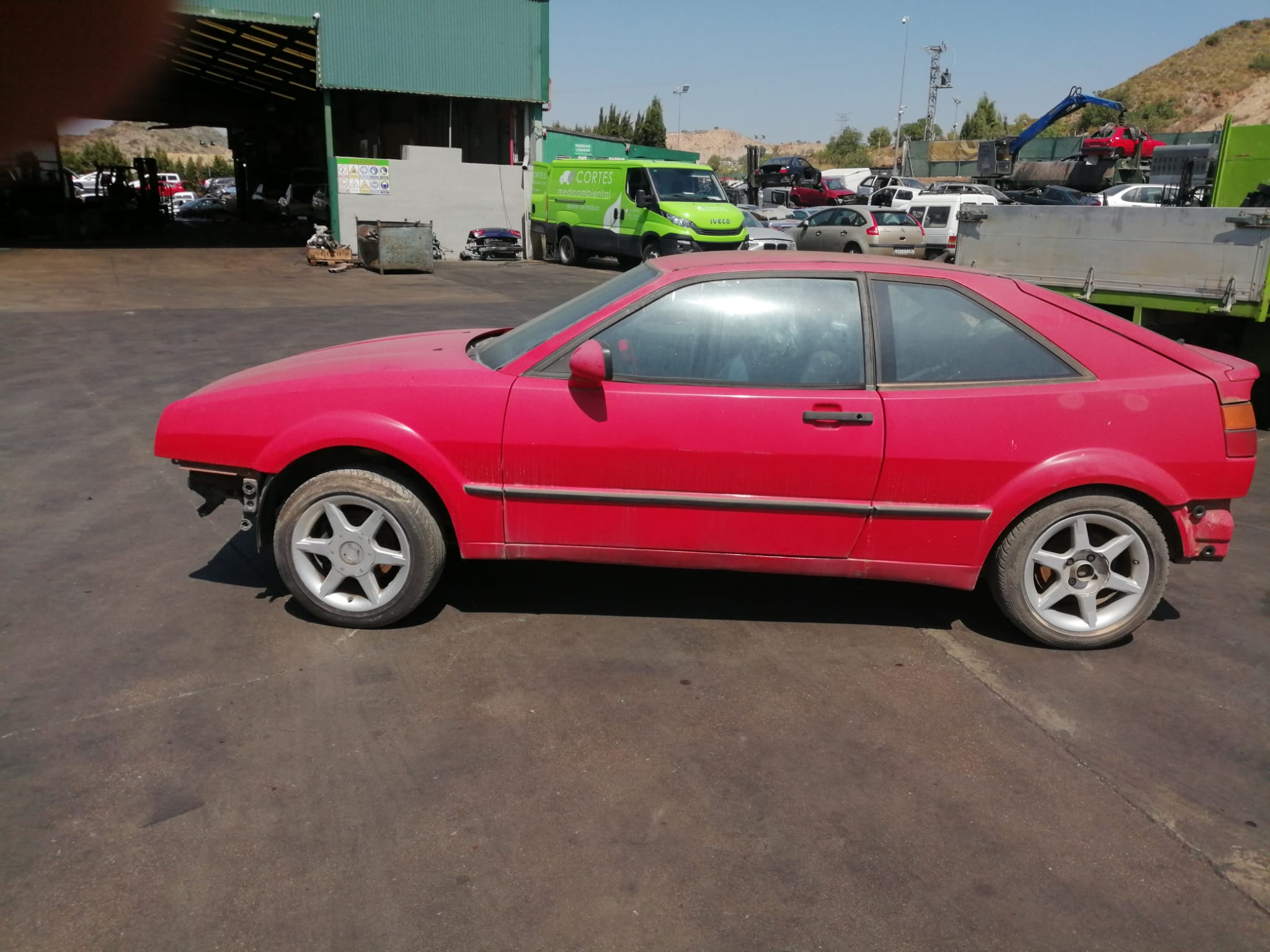 VOLKSWAGEN Corrado 1 generation (1988-1995) Levý zadní koncové světlo 535945107 25114394