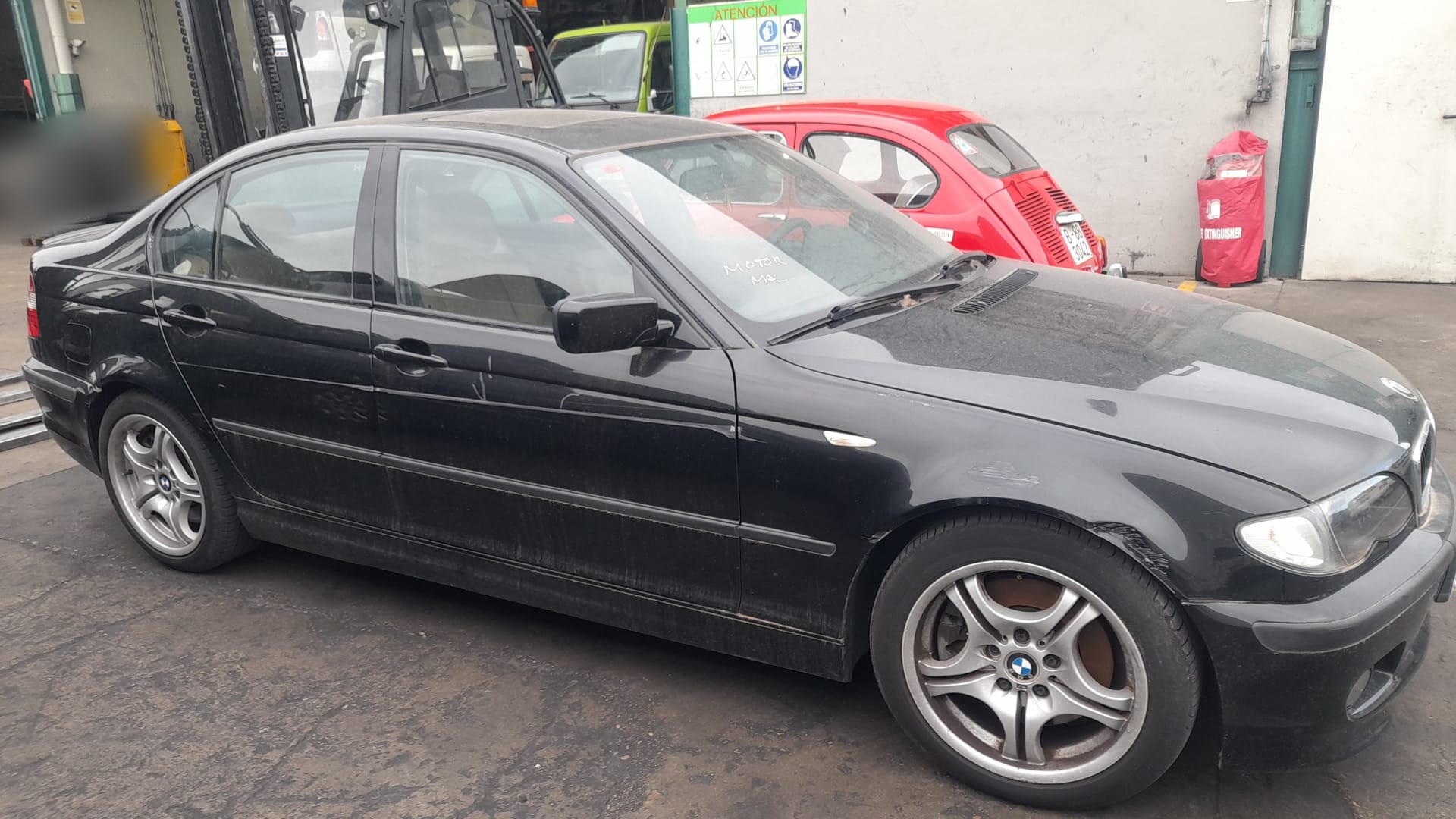 FORD 3 Series E46 (1997-2006) Aizmugurējās kreisās durvis 41527034153 24285756