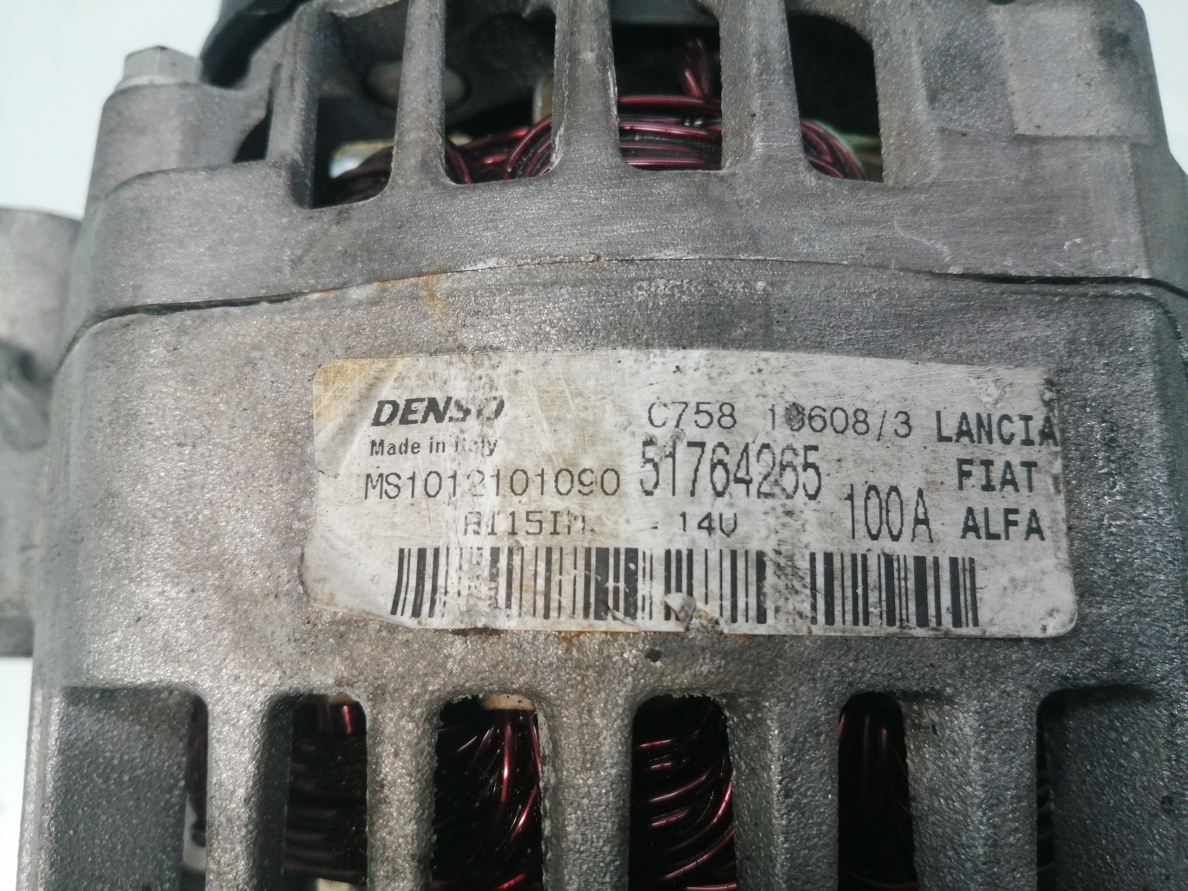 FIAT Bravo 2 generation (2007-2011) Alternator MS1012101090 24013406