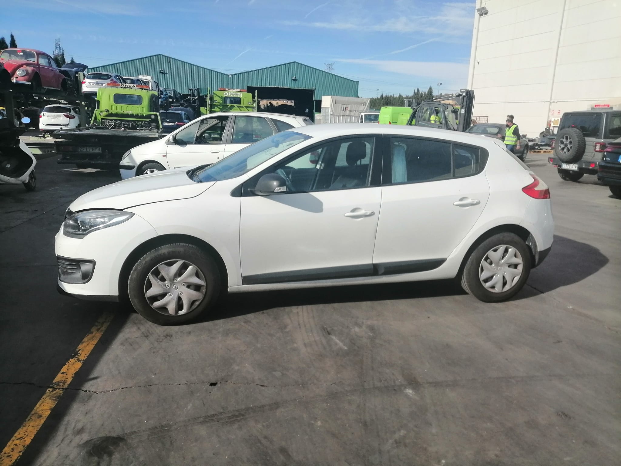 RENAULT Megane 3 generation (2008-2020) Дверь задняя левая 821010108R 18529570