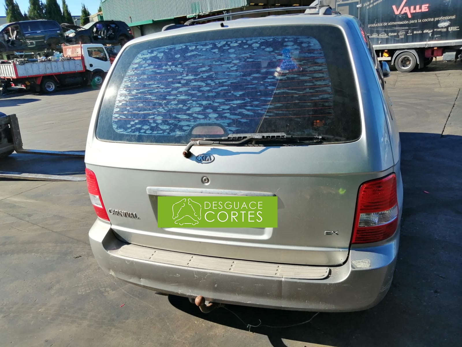 KIA Carnival UP/GQ (1999-2006) Right Side Sliding Door 0K54B72020D 18633894