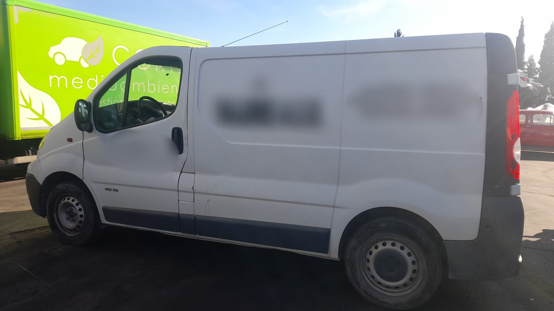 RENAULT Trafic 2 generation (2001-2015) Forreste venstre støddæmper 8200728279 25187633