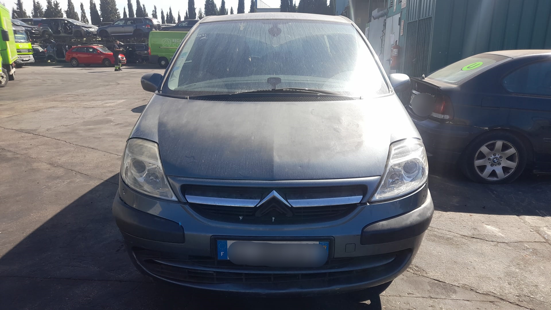 CITROËN C8 1 generation (2002-2014) Усилитель переднего бампера 7414EH 18659547