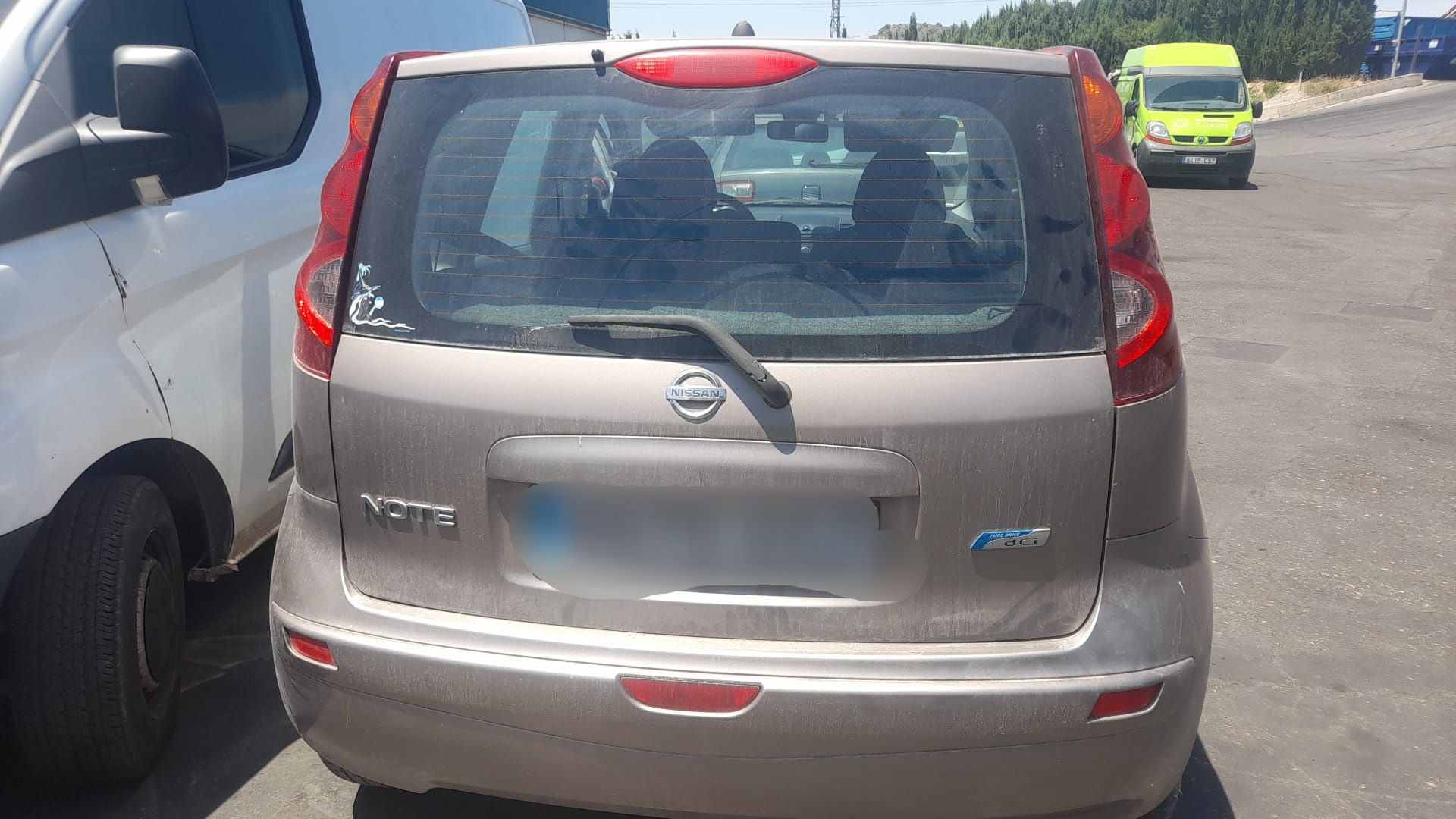 NISSAN Note 1 generation (2005-2014) Регулятор вікна правої передньої двері 807009U00D 18568143