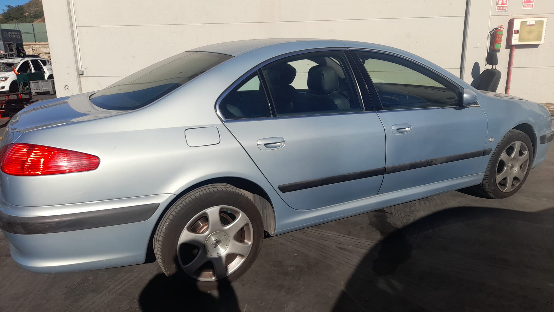 PEUGEOT 607 1 generation (2000-2008) Дверь задняя левая 900690 18596681